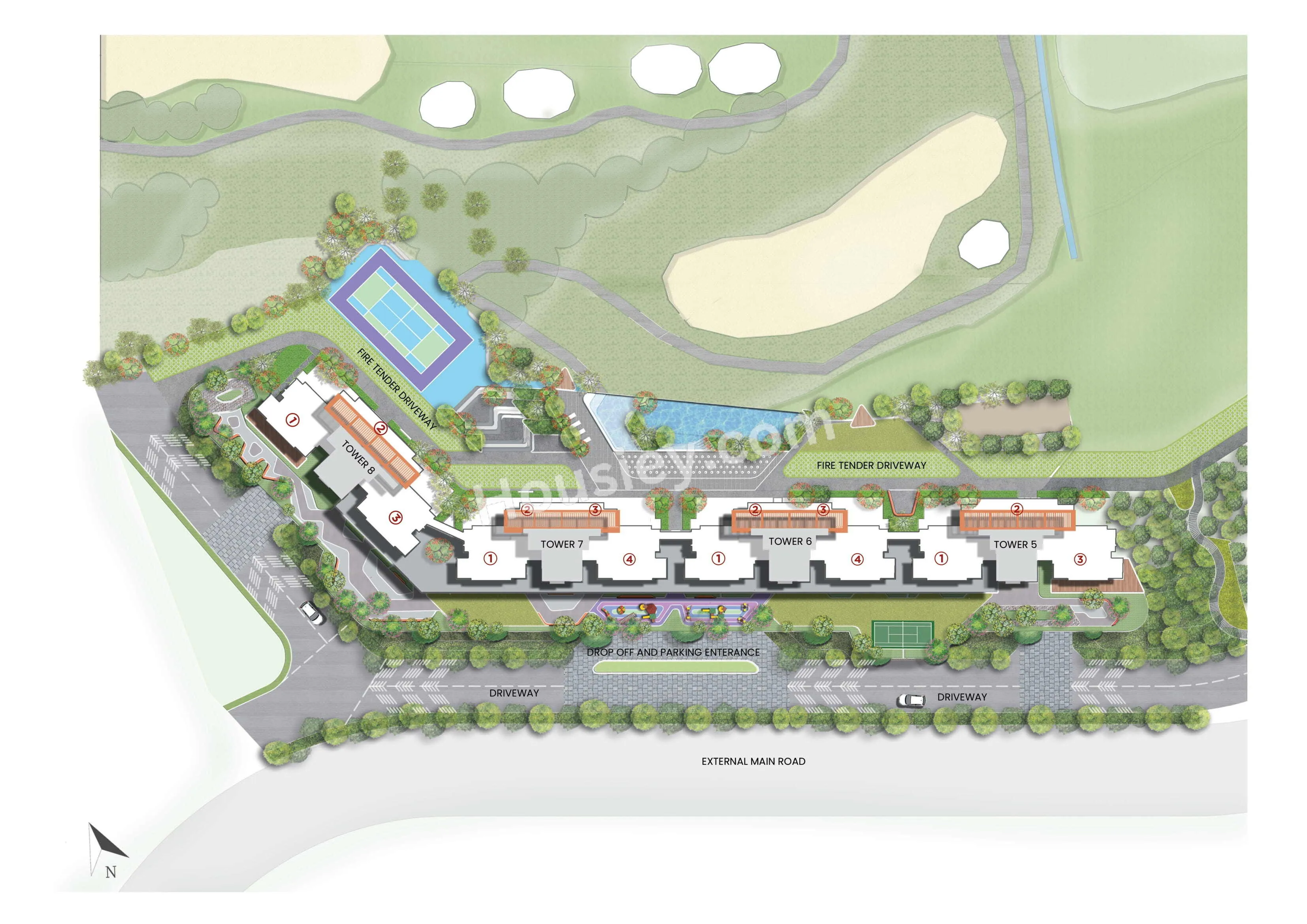 Shapoorji Golfland Master Plan