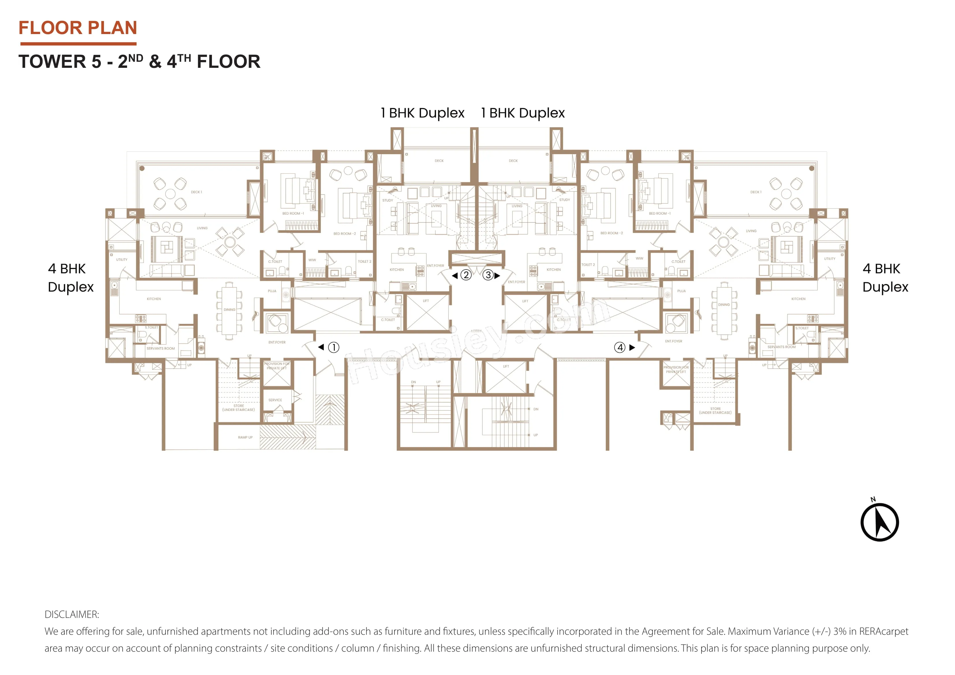 Shapoorji Golfland Floor plan 1