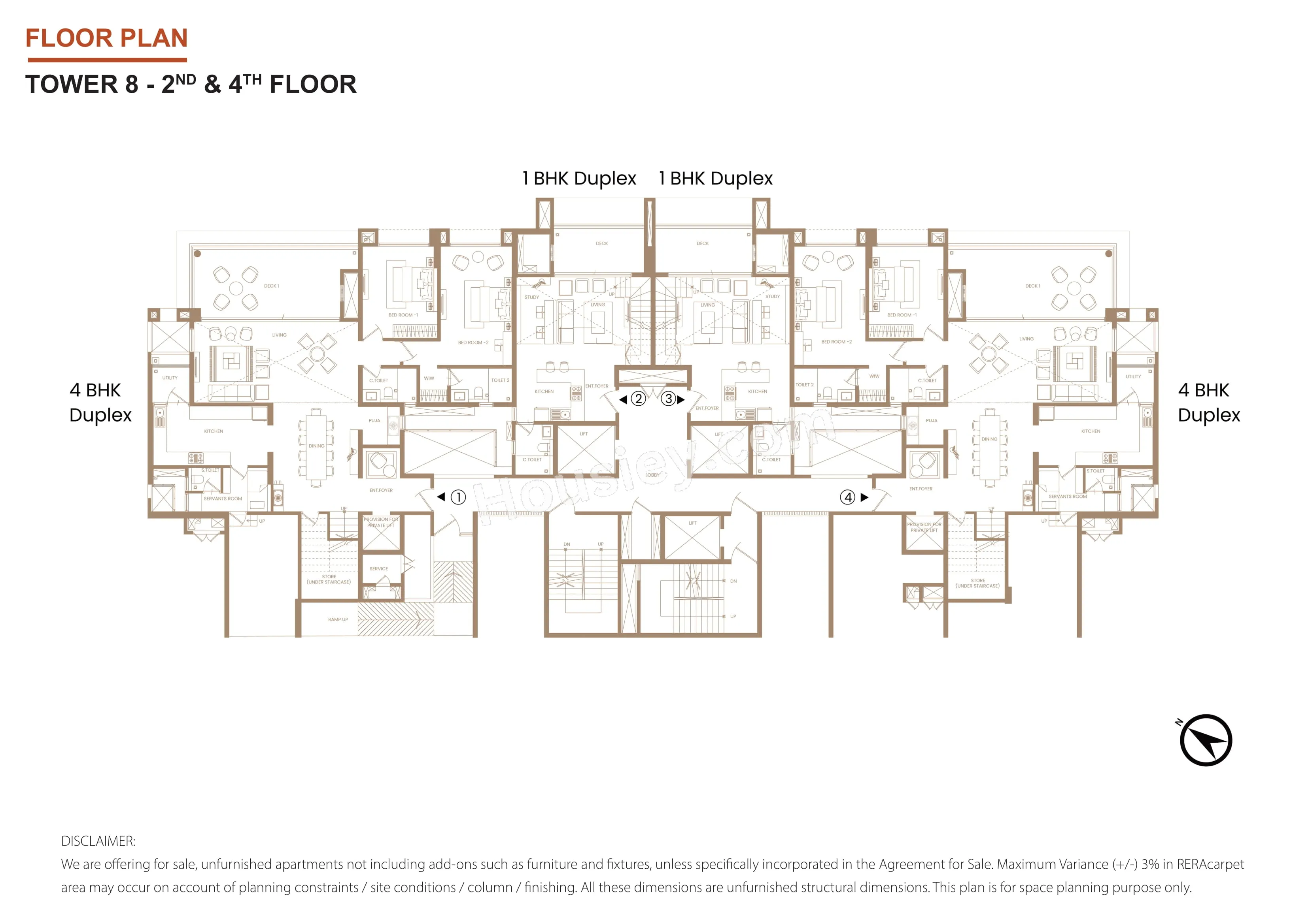 Shapoorji Golfland Floor plan 17