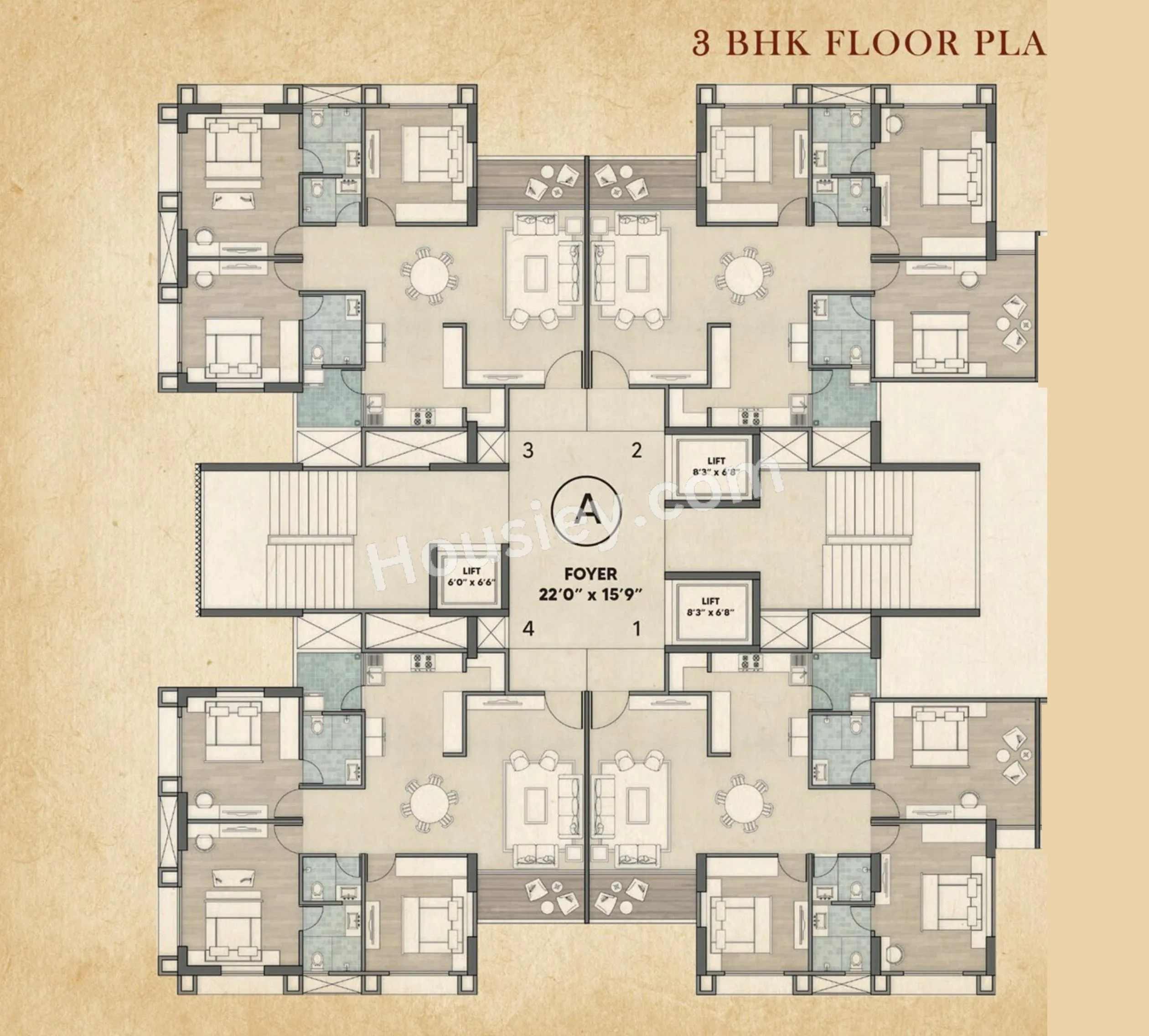 Sheetal Dharohar Floor plan 1