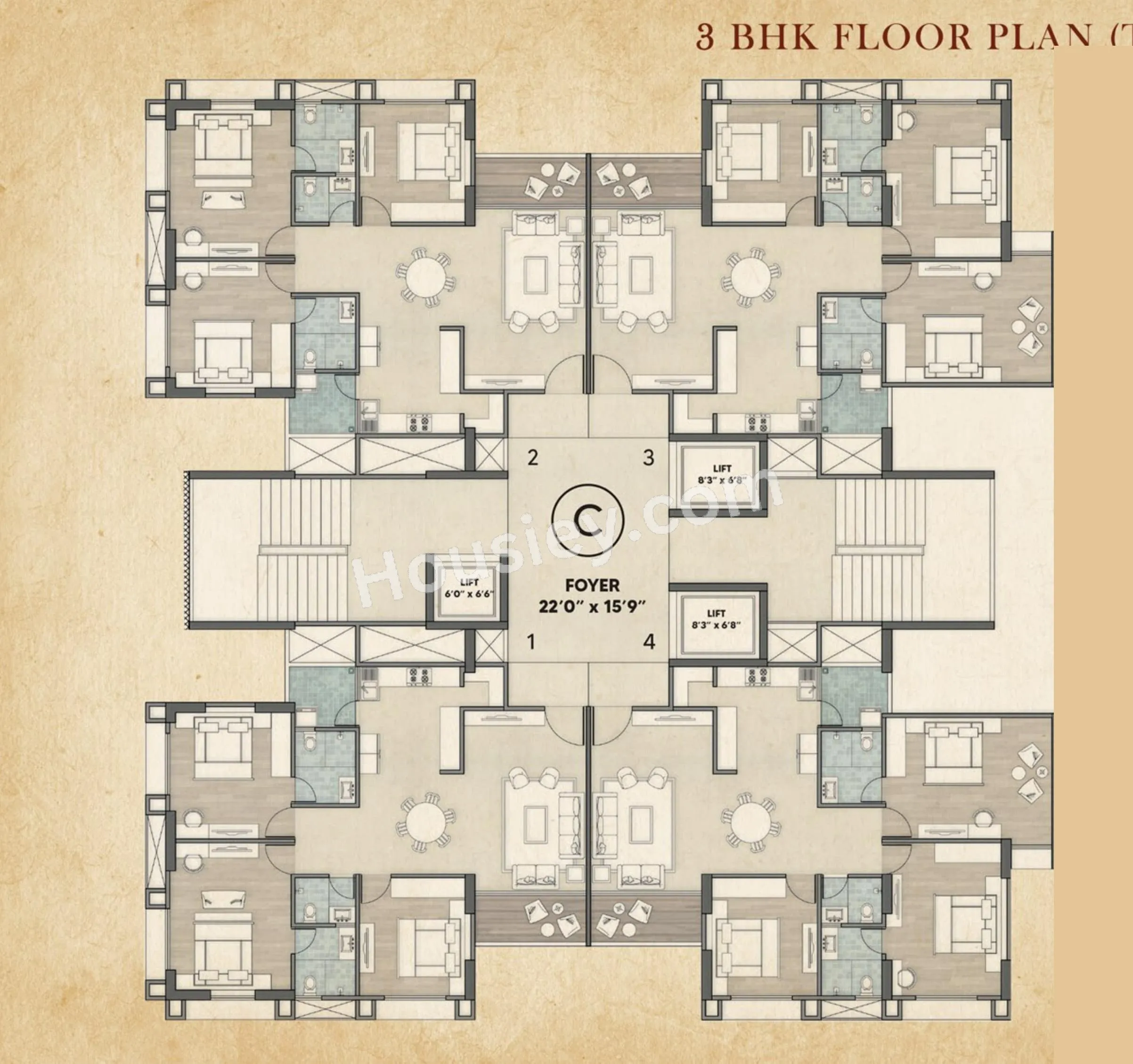 Sheetal Dharohar Floor plan 3