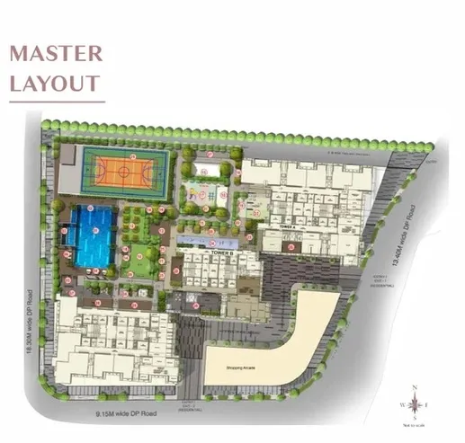 Sheth Auris Clara Master Plan