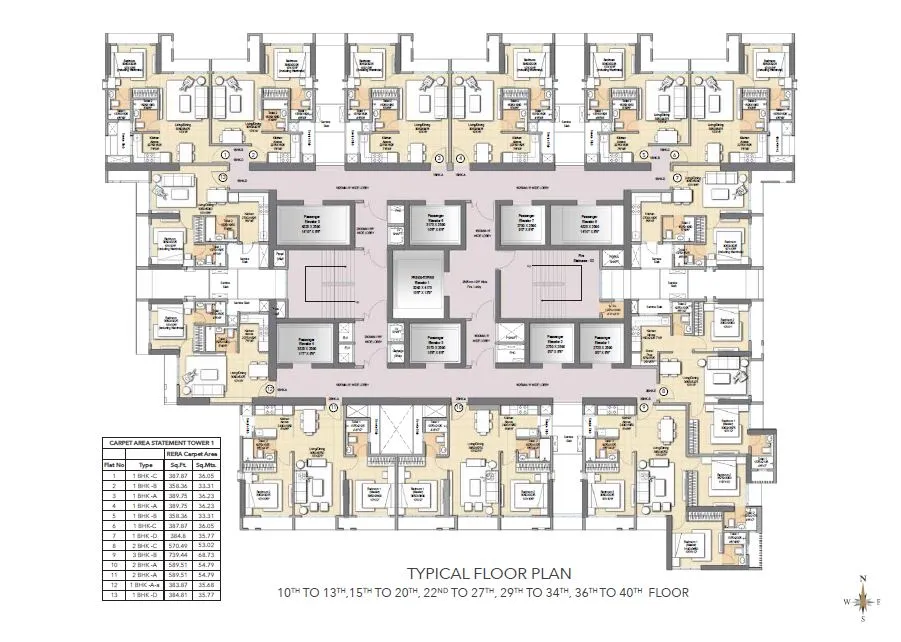 Sheth Auris Ilaria Floor Plan