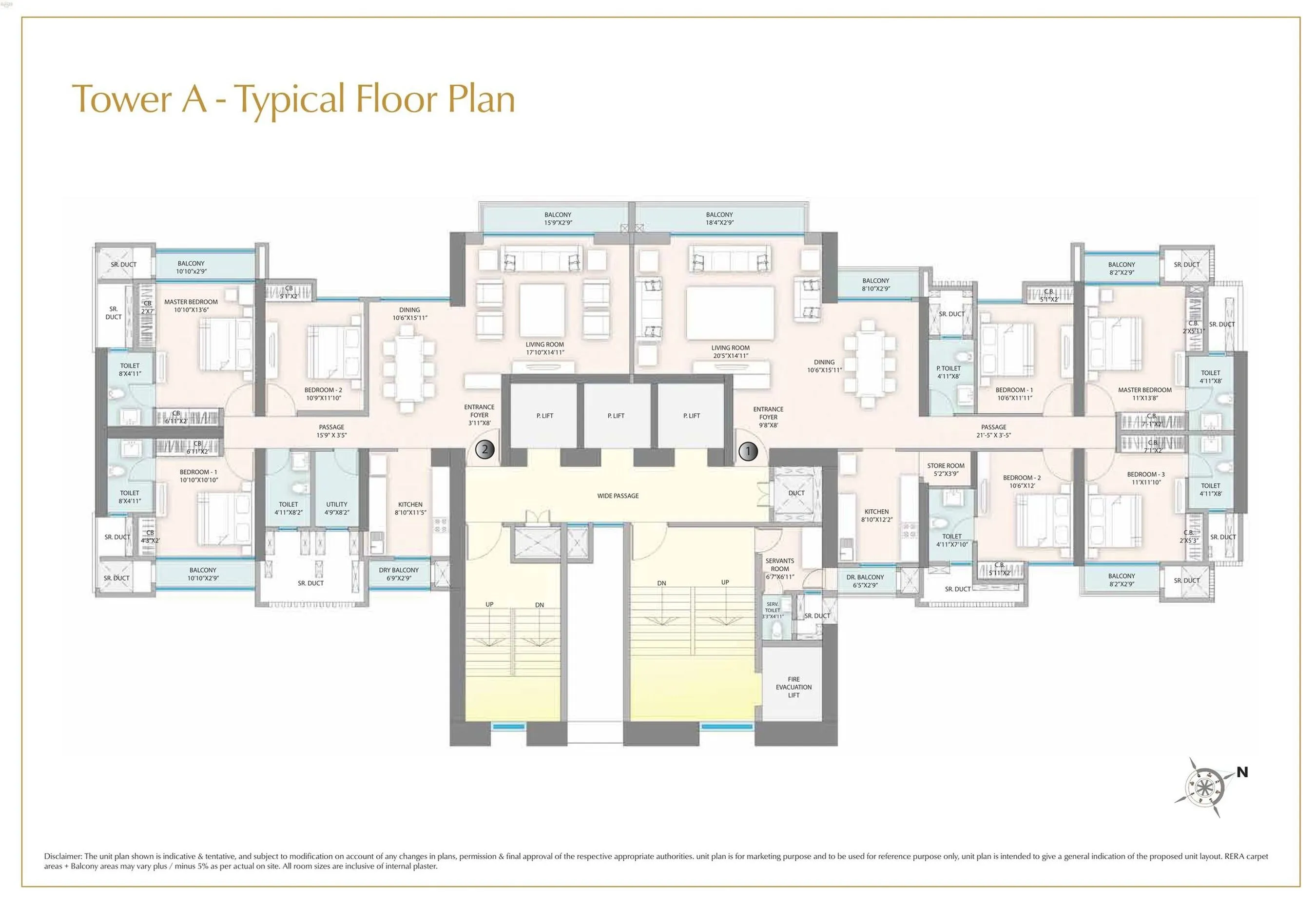 Sheth Avalon Floor plan 1