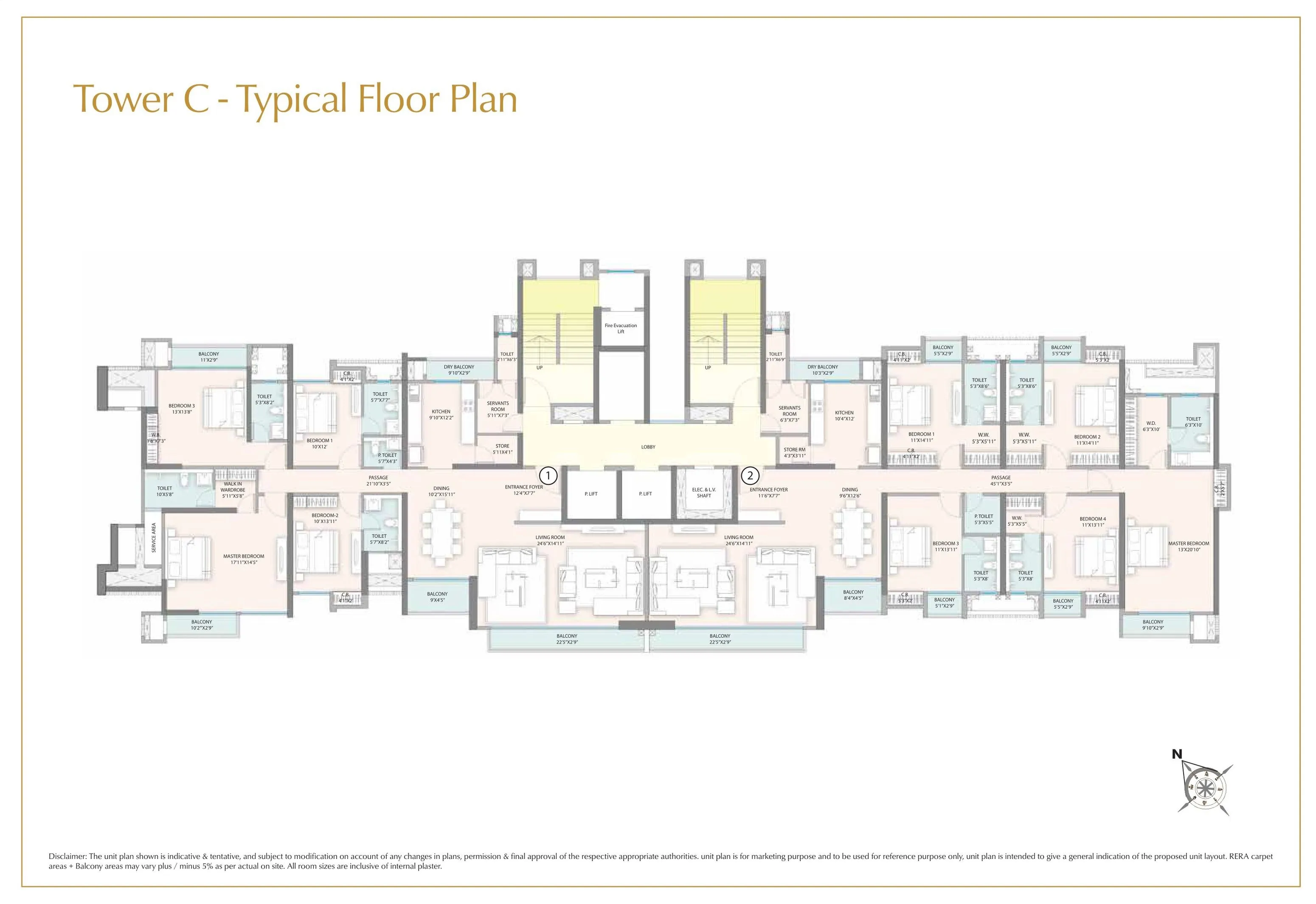Sheth Avalon Floor plan 3