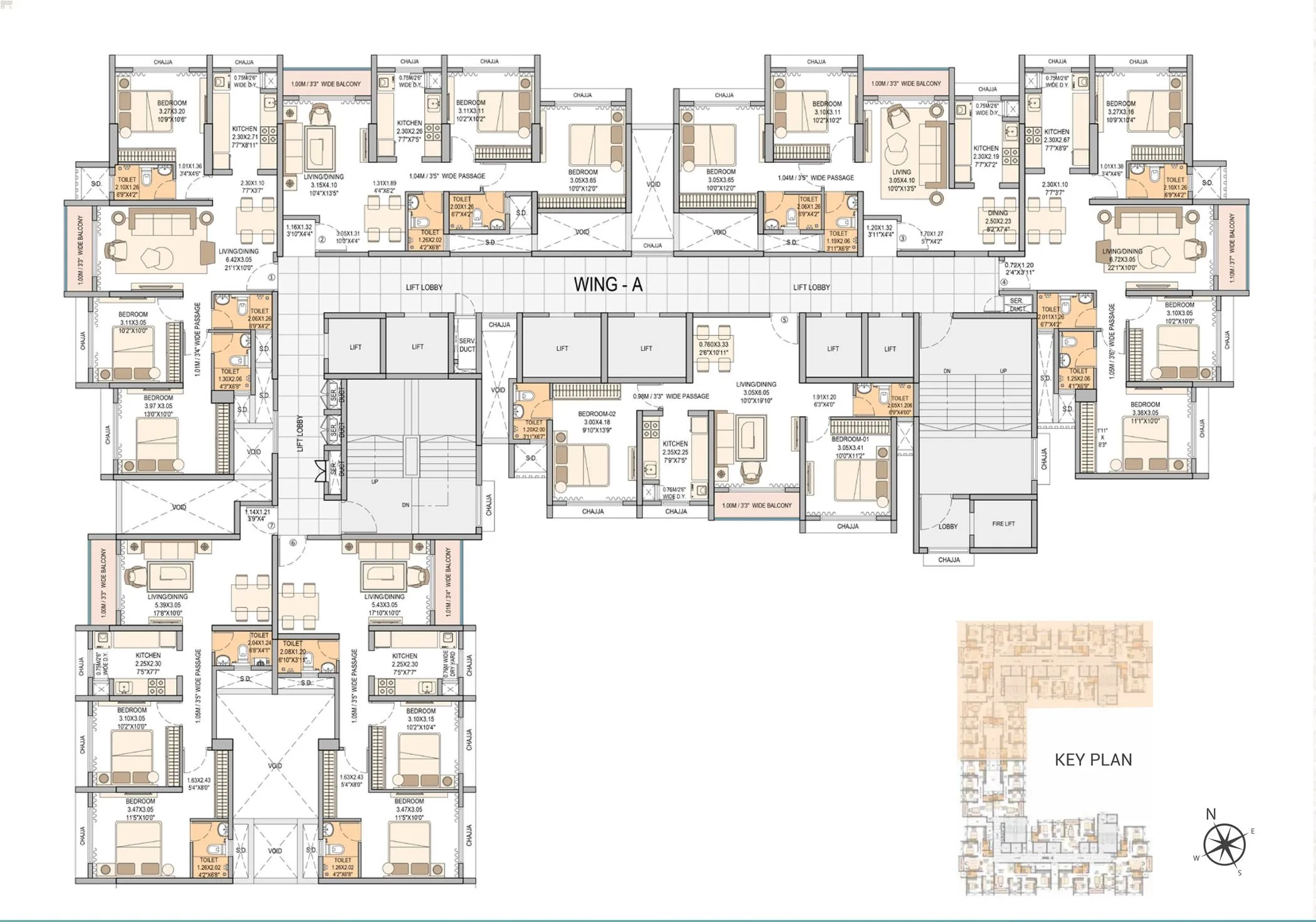 Sheth Vasant Blossom Floor plan 2