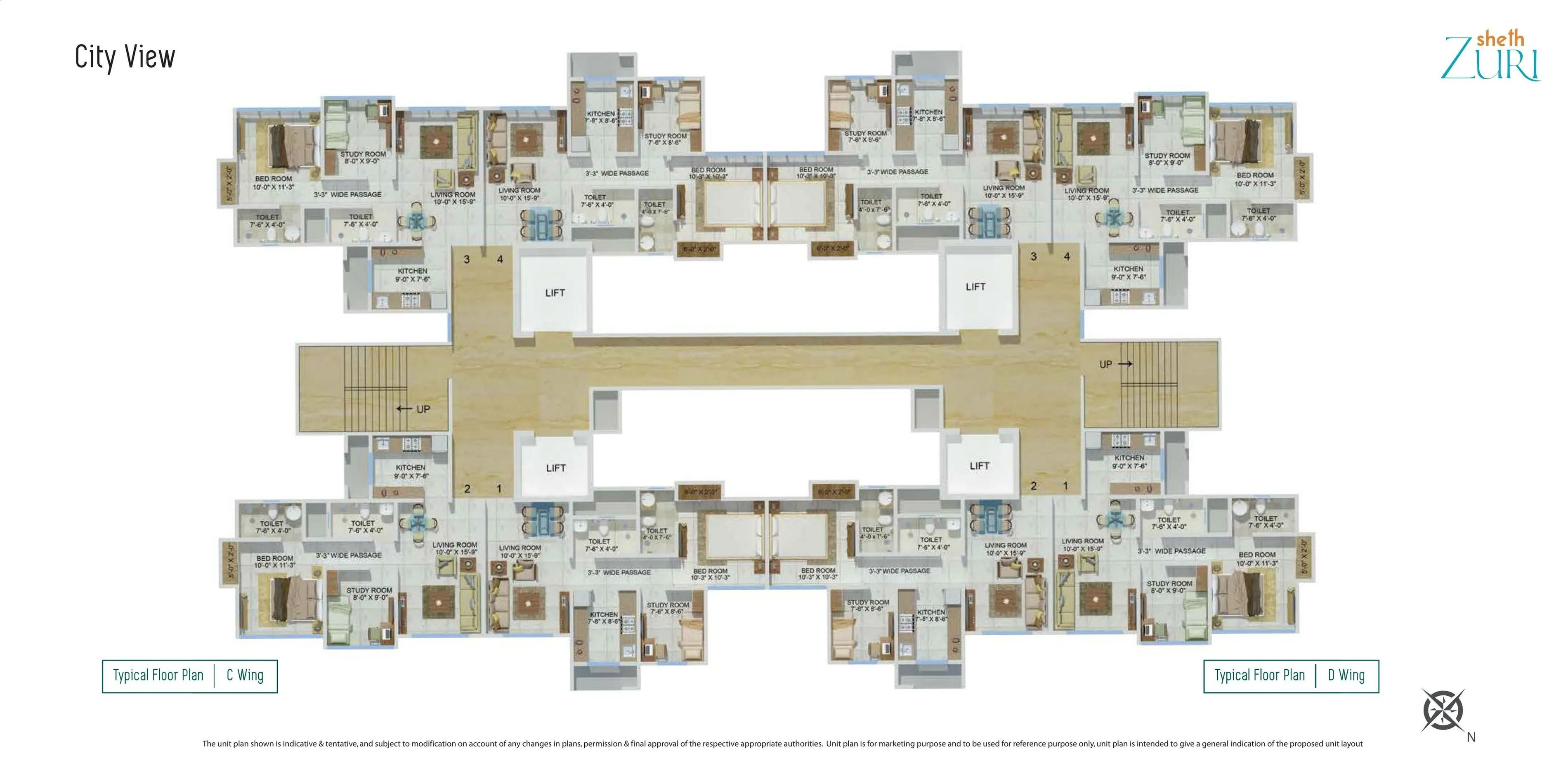 Sheth Zuri Floor plan 1
