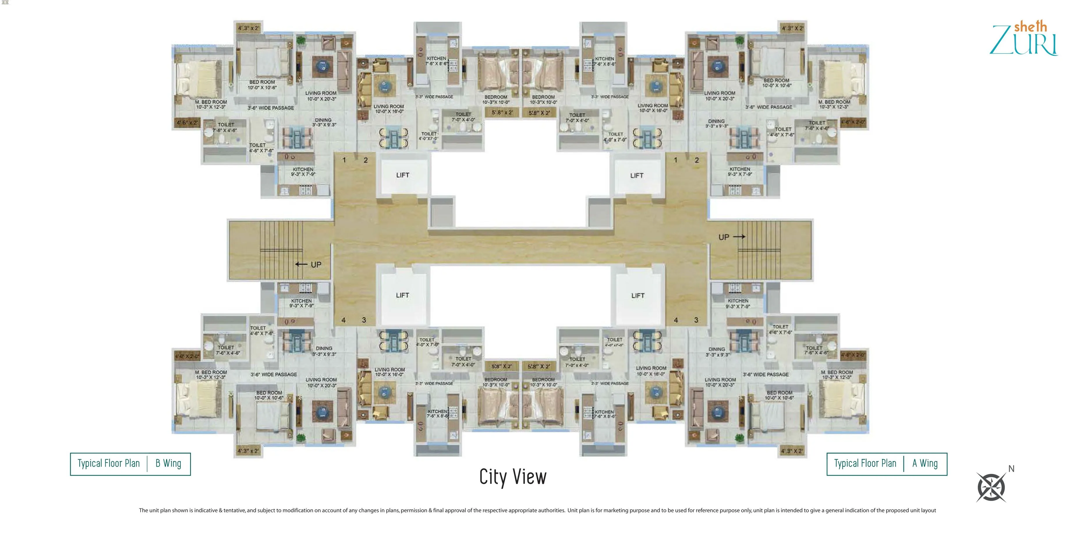 Sheth Zuri Floor plan 2