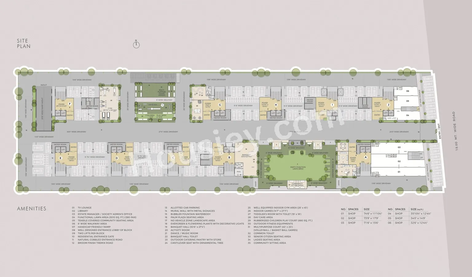 Shilp Ananta Floor plan 1