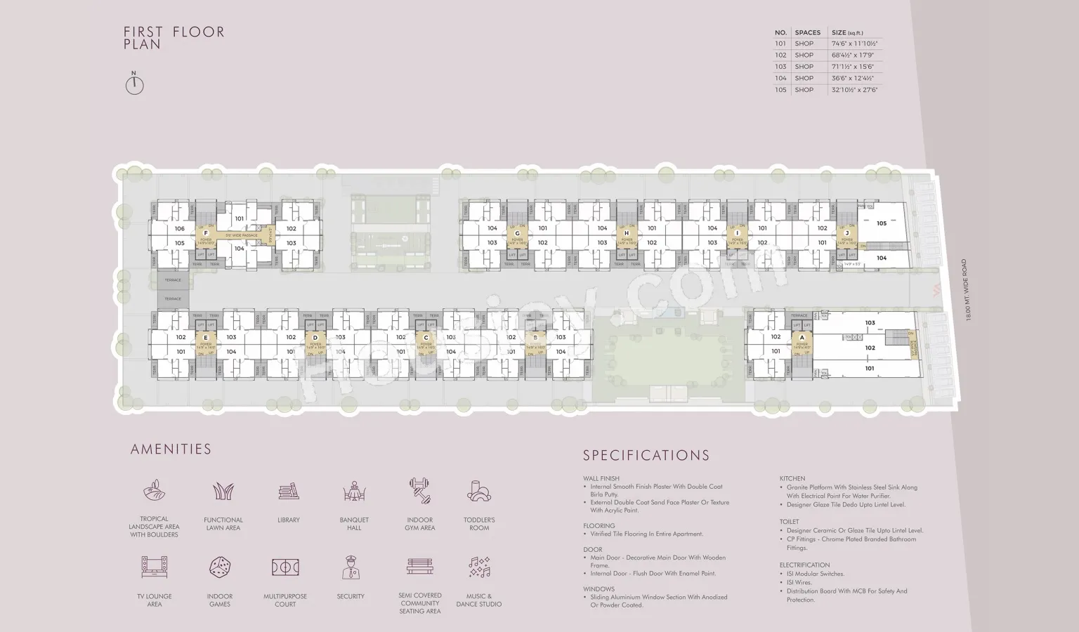 Shilp Ananta Floor plan 3