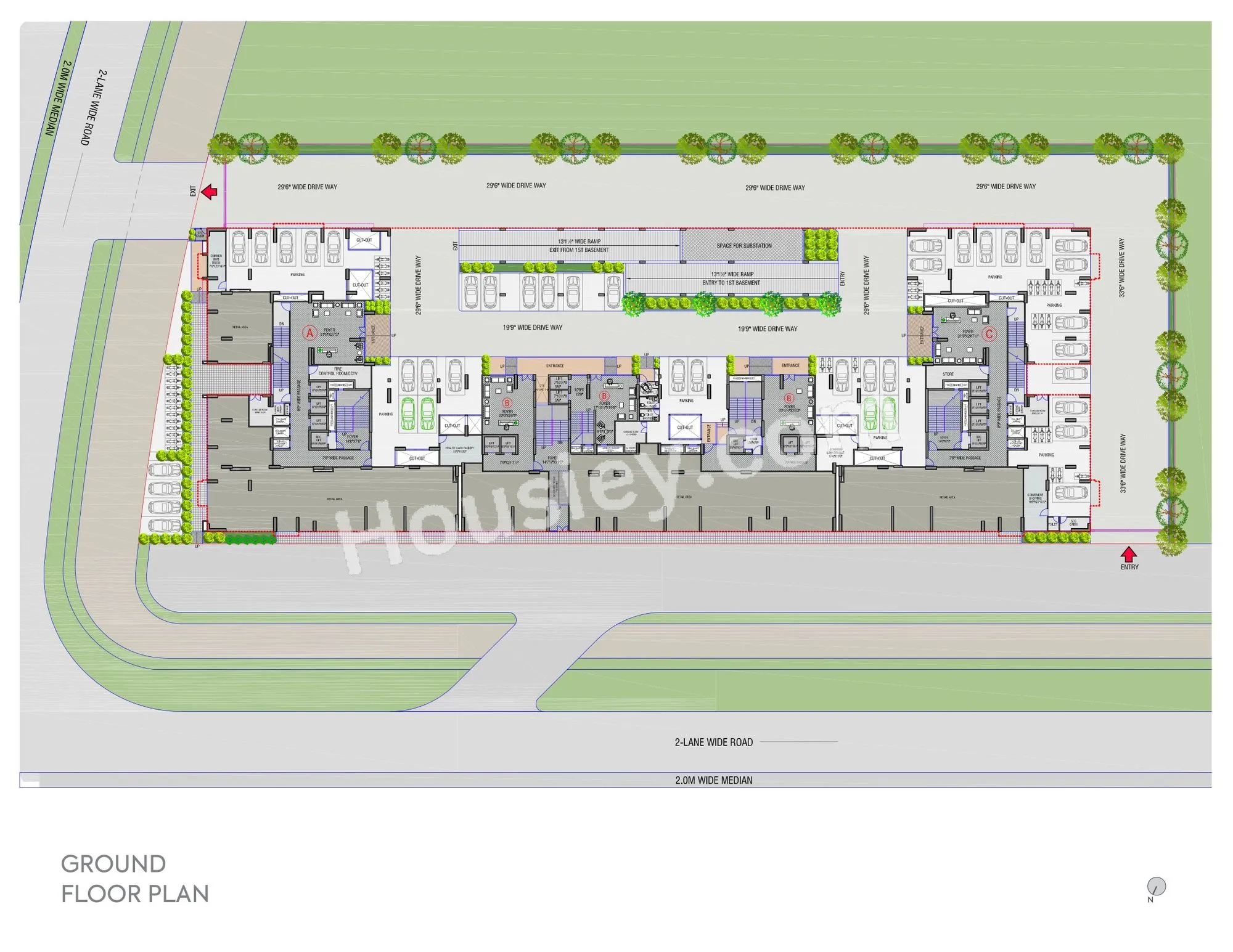Shilp North Sky Floor plan 3