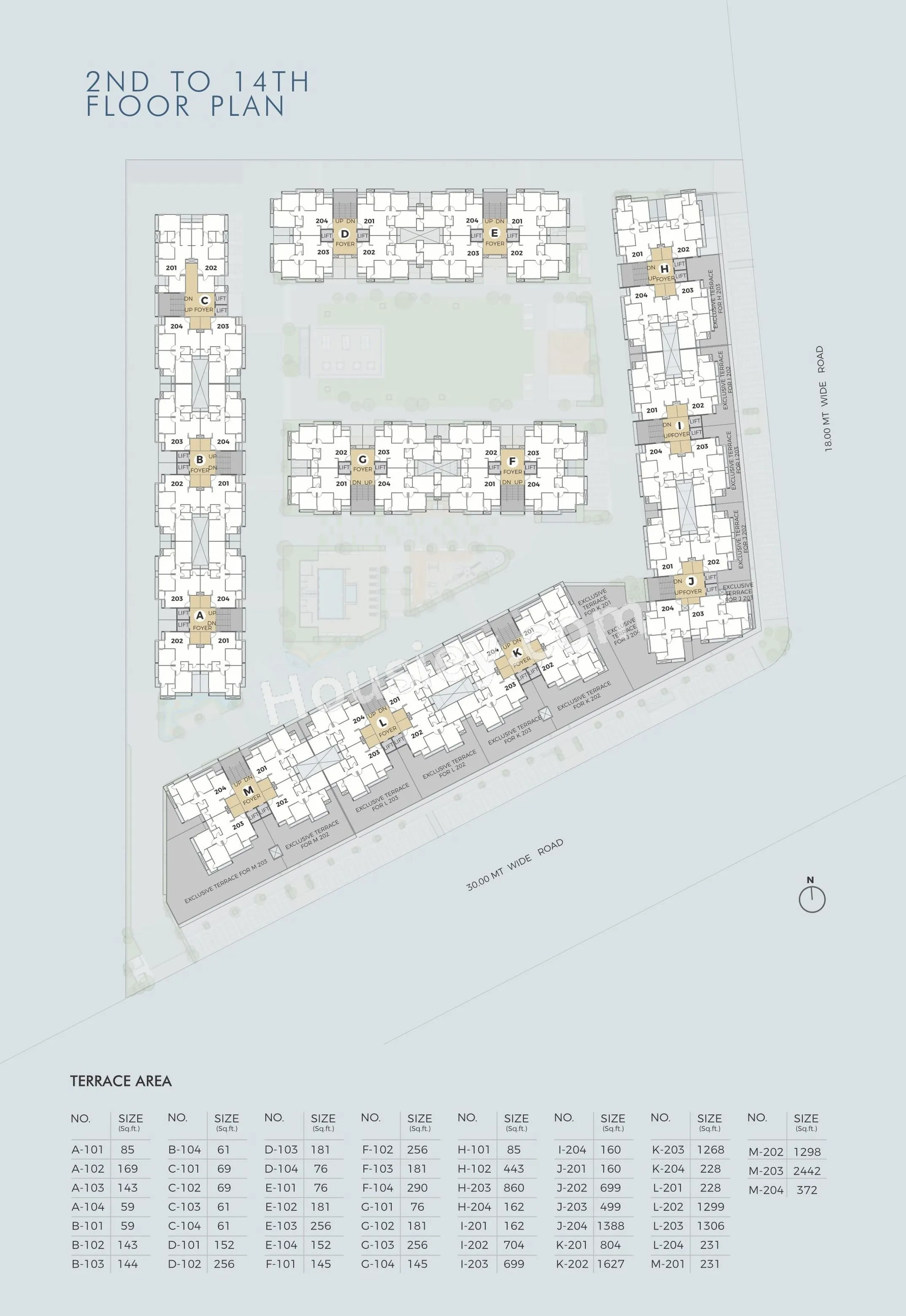 Shilp Revanta Floor plan 2