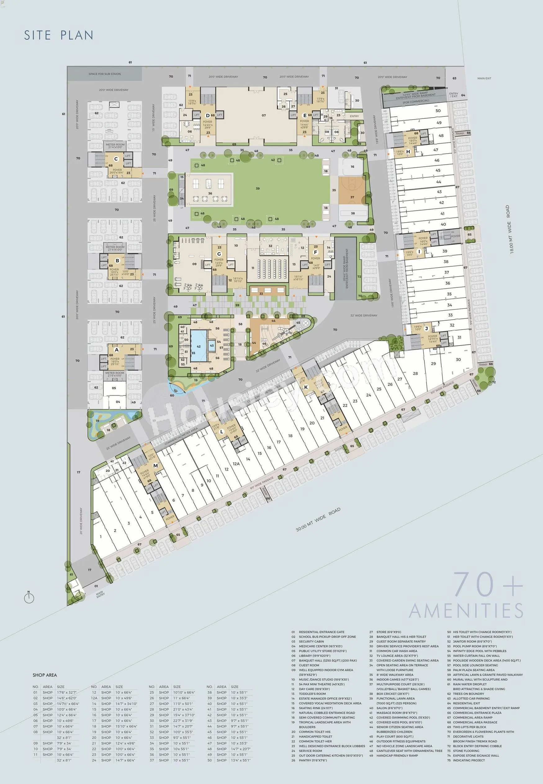 Shilp Revanta Floor plan 1