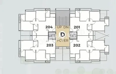 Shilp Revanta Floor plan 4
