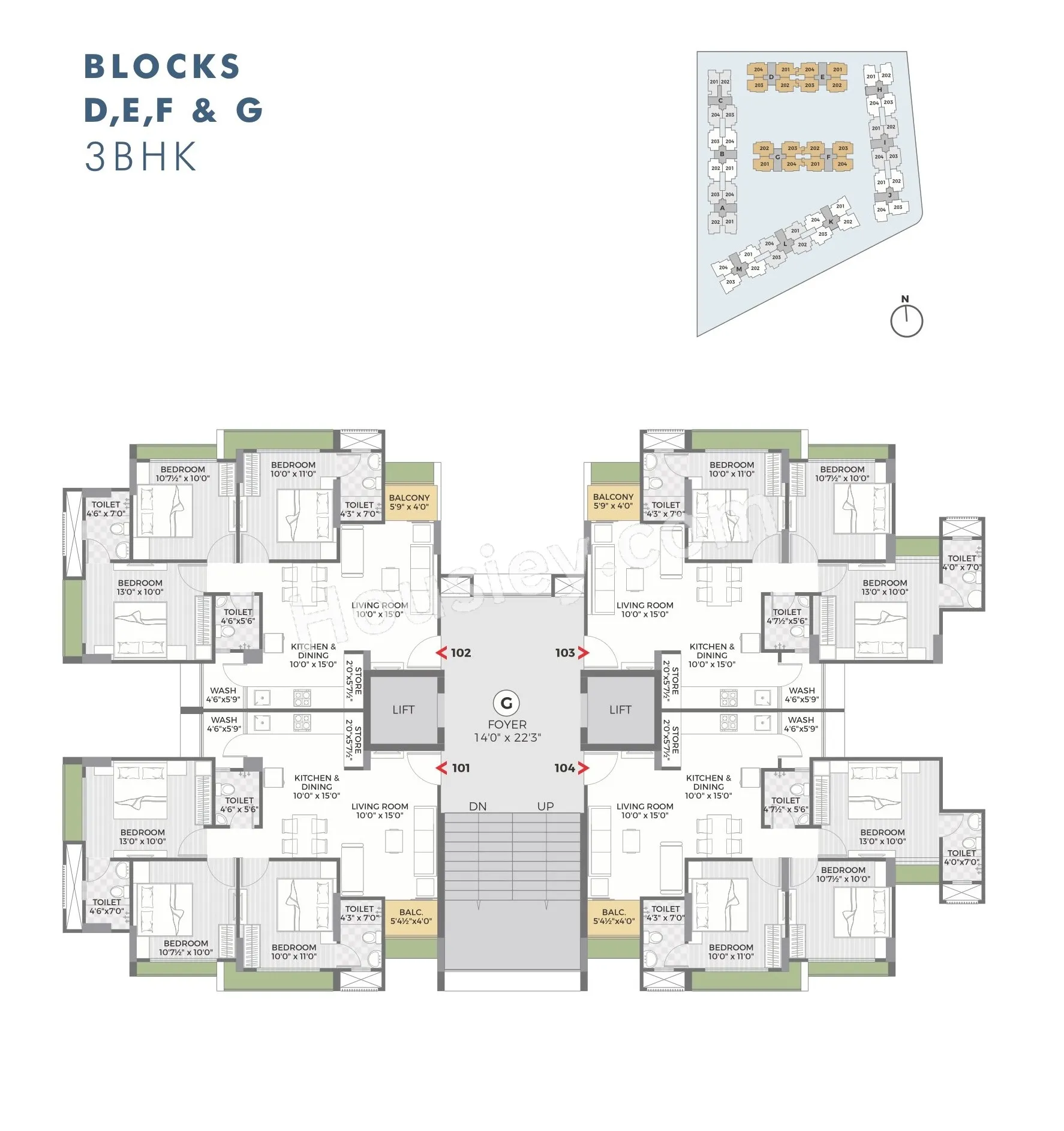 Shilp Revanta Floor plan 7