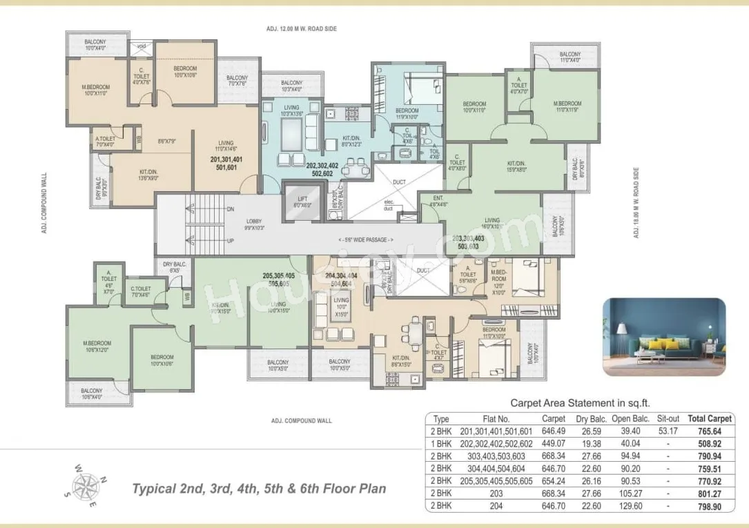 Shivaay Landmark Floor plan 4