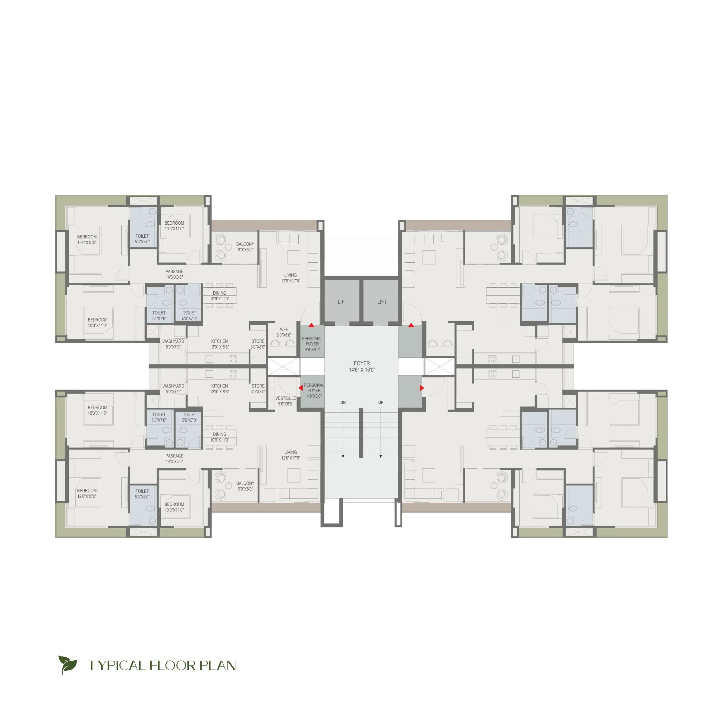 Shivalik Green View Floor plan 5