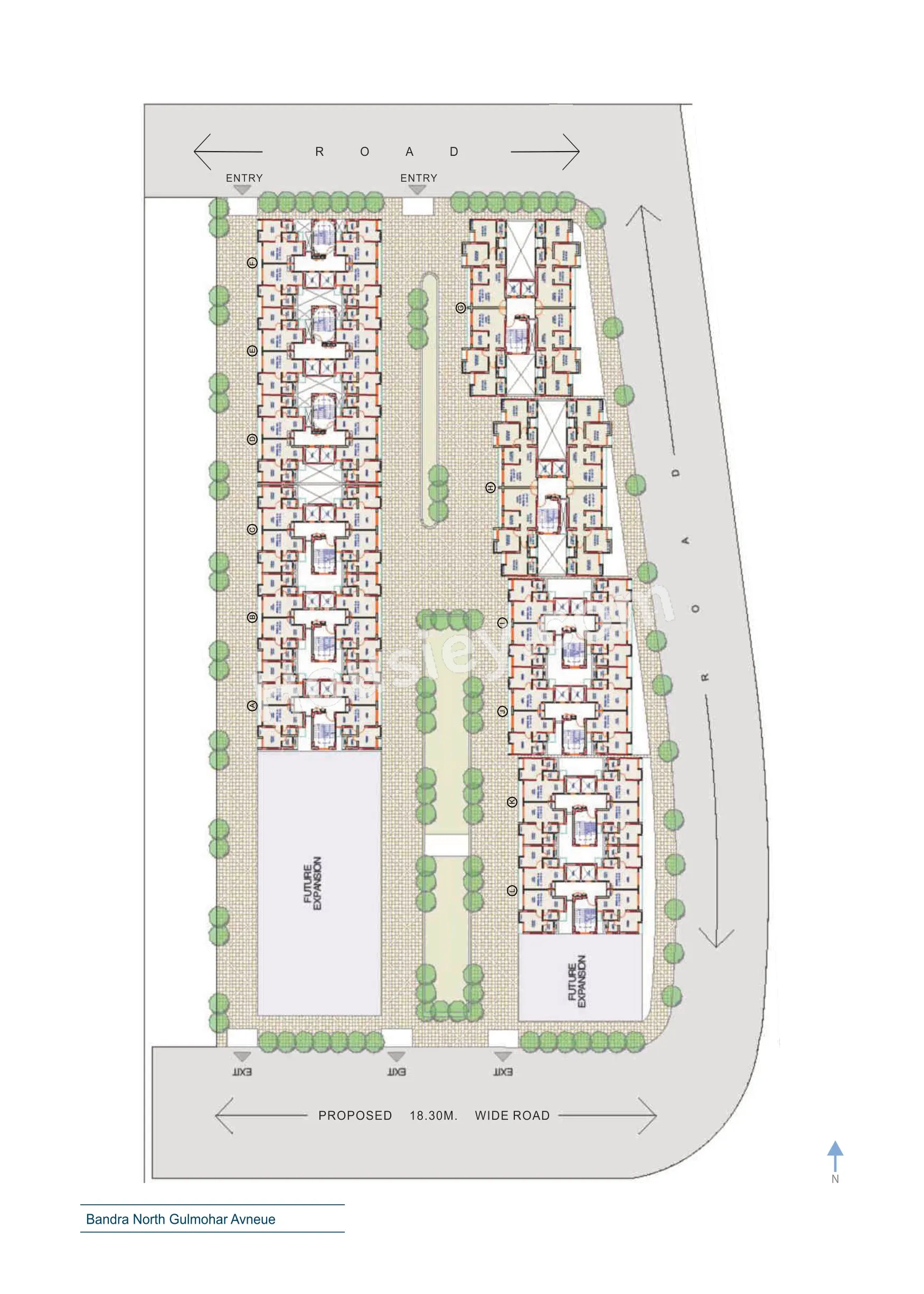 Shivalik Gulmohar Avenue Master Plan