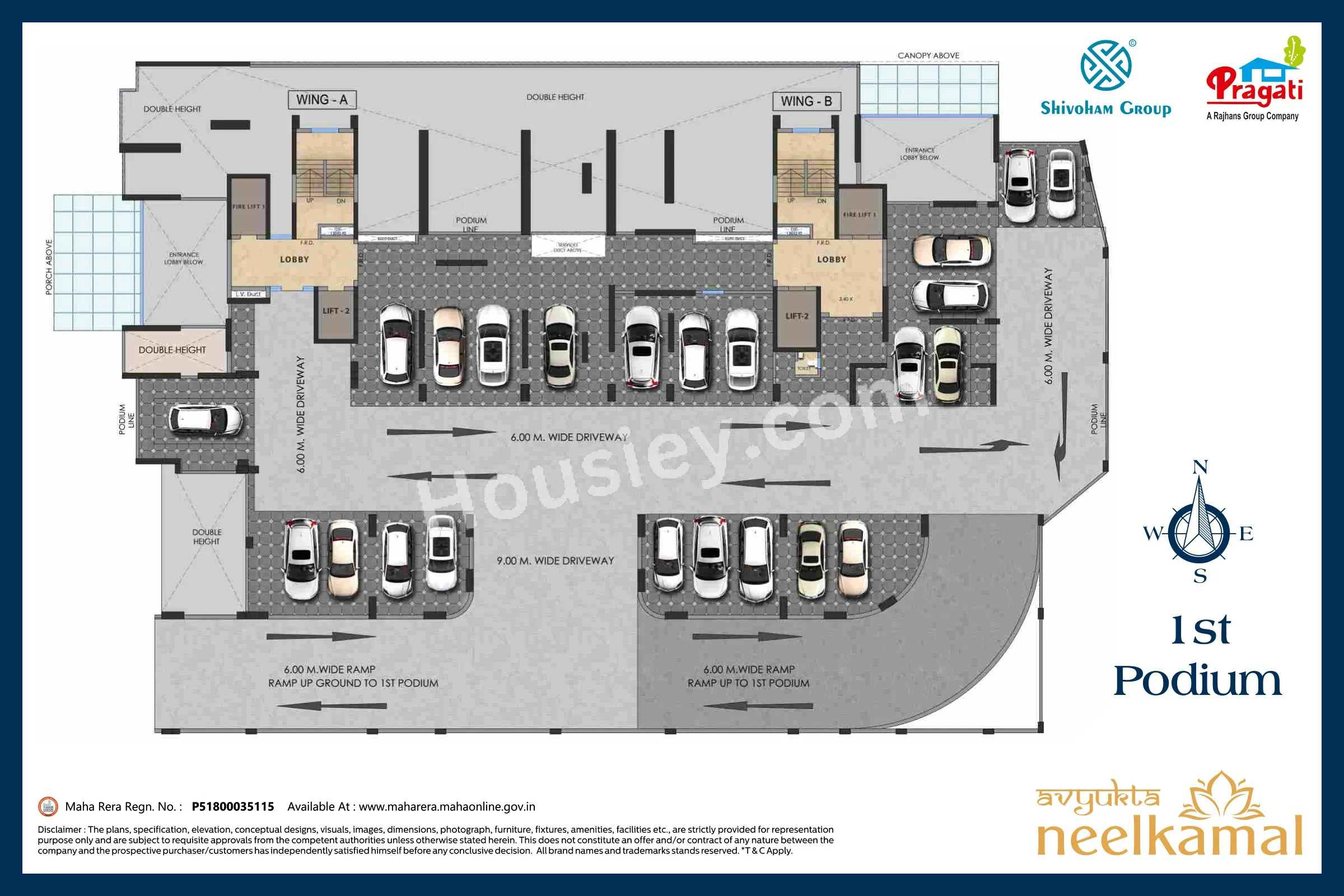 Shivoham Avyukta Neelkamal Floor plan 1