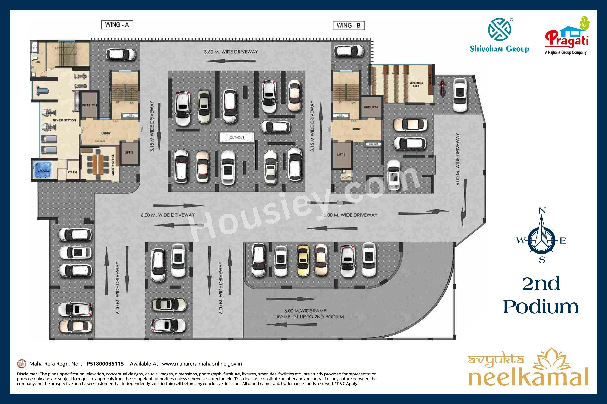 Shivoham Avyukta Neelkamal Floor plan 2
