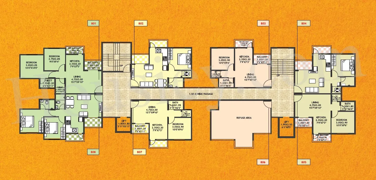 Shivteerth Legacy Floor plan 1