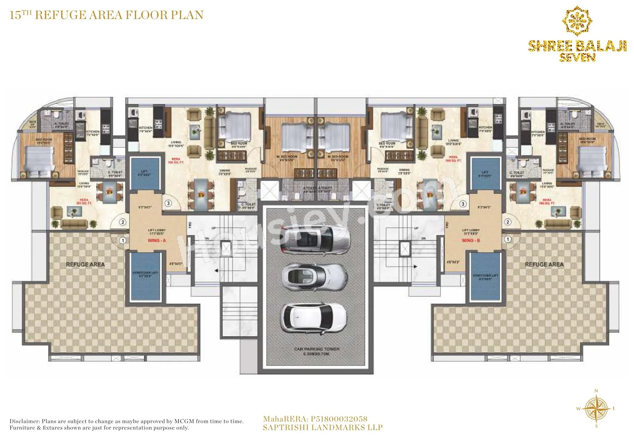 Shree Balaji Seven Floor plan 1