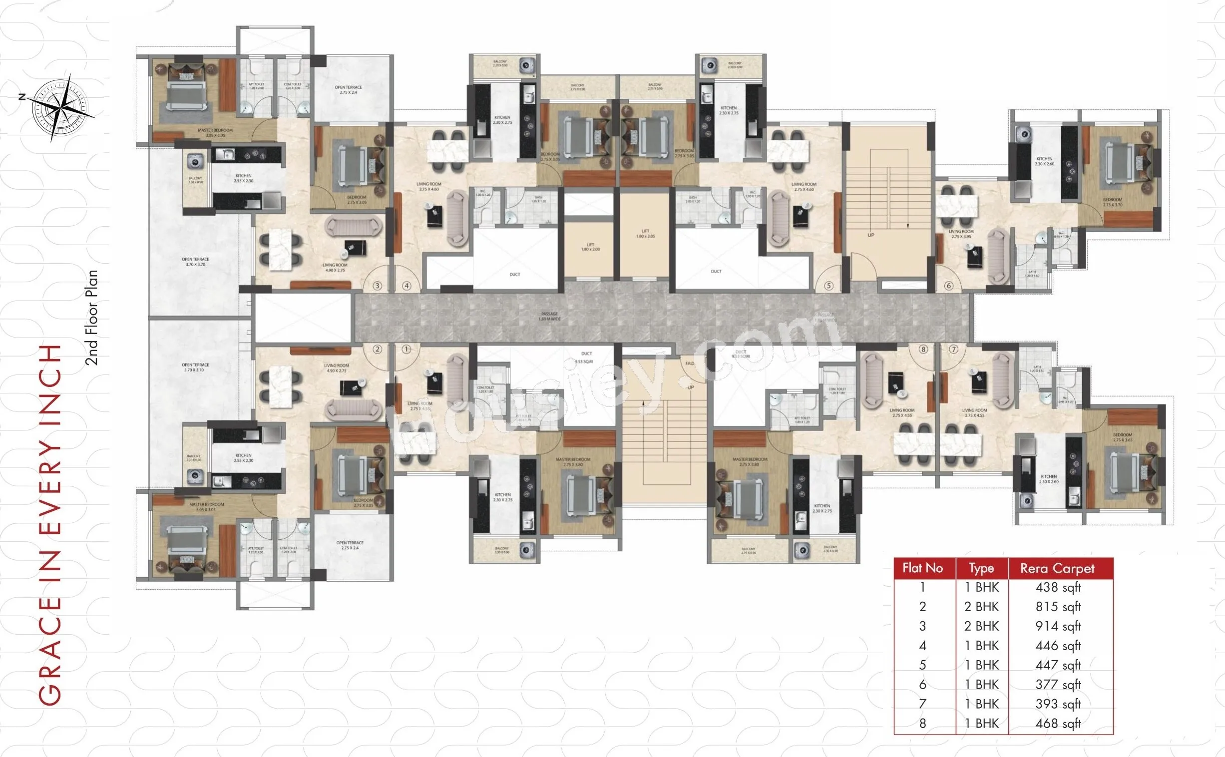 Shree Uma Heights Master Plan