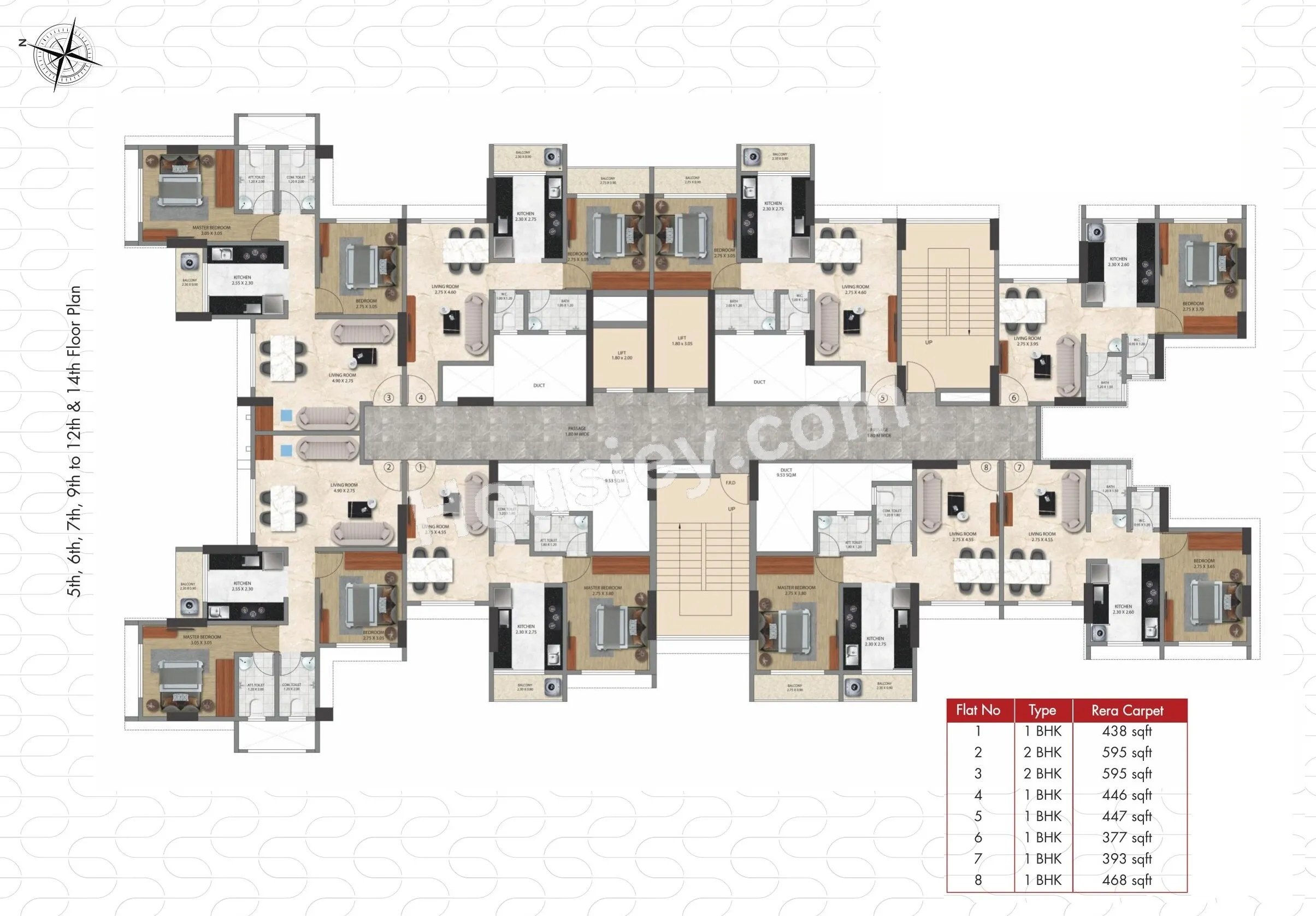 Shree Uma Heights Floor plan 2