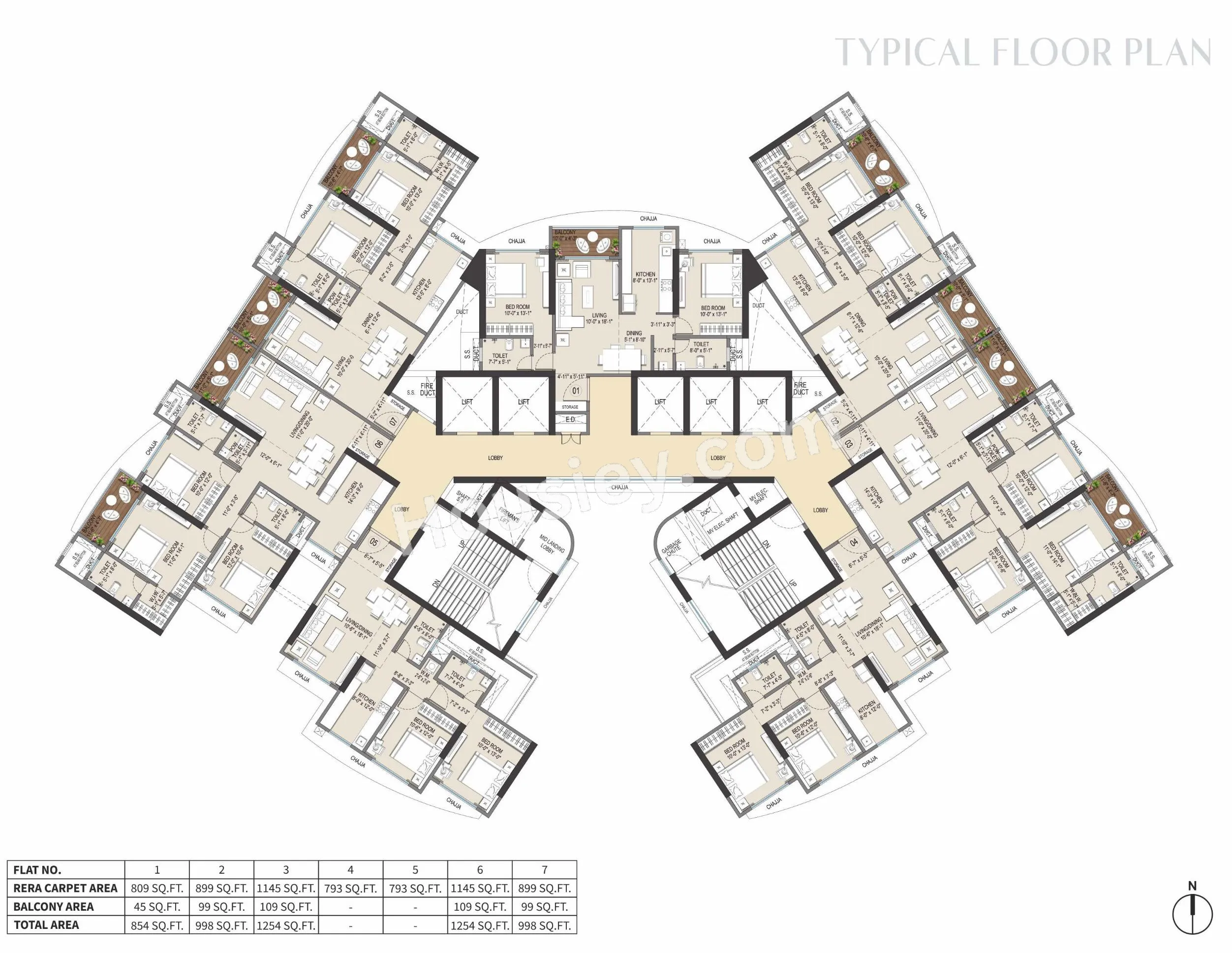 Shree Varad Ambaram Floor Plan