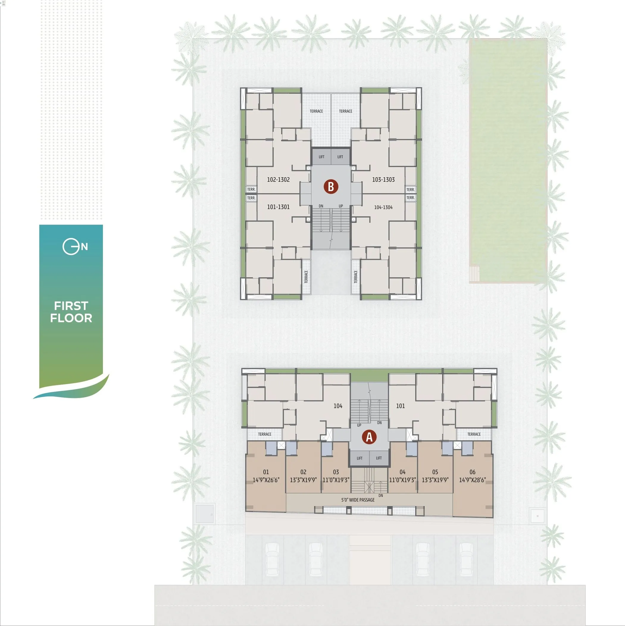 Shreehari Skyleaf Floor plan 1