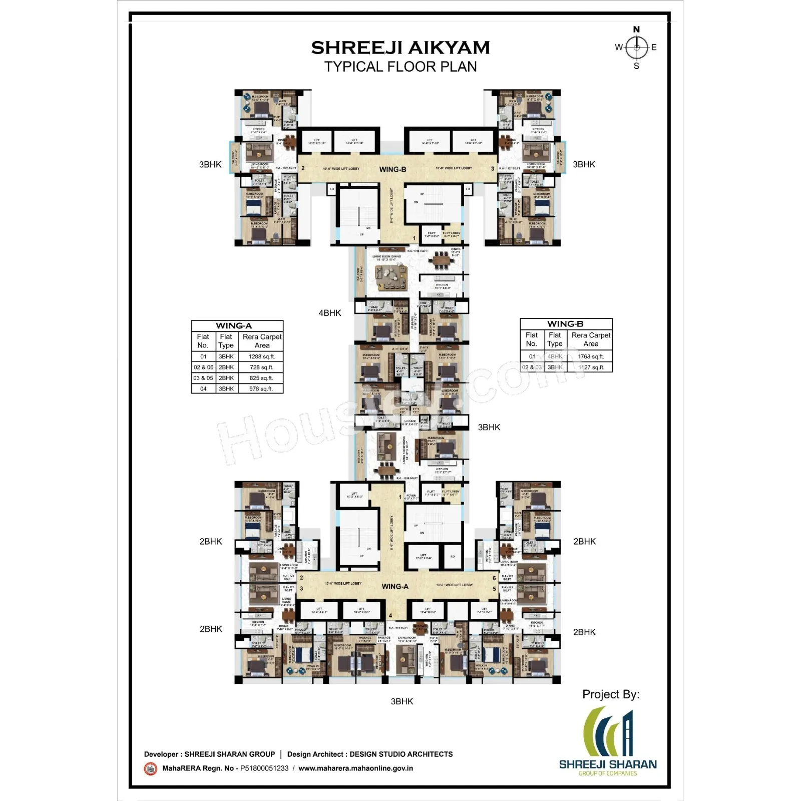 Shreeji Aikyam Floor plan 6