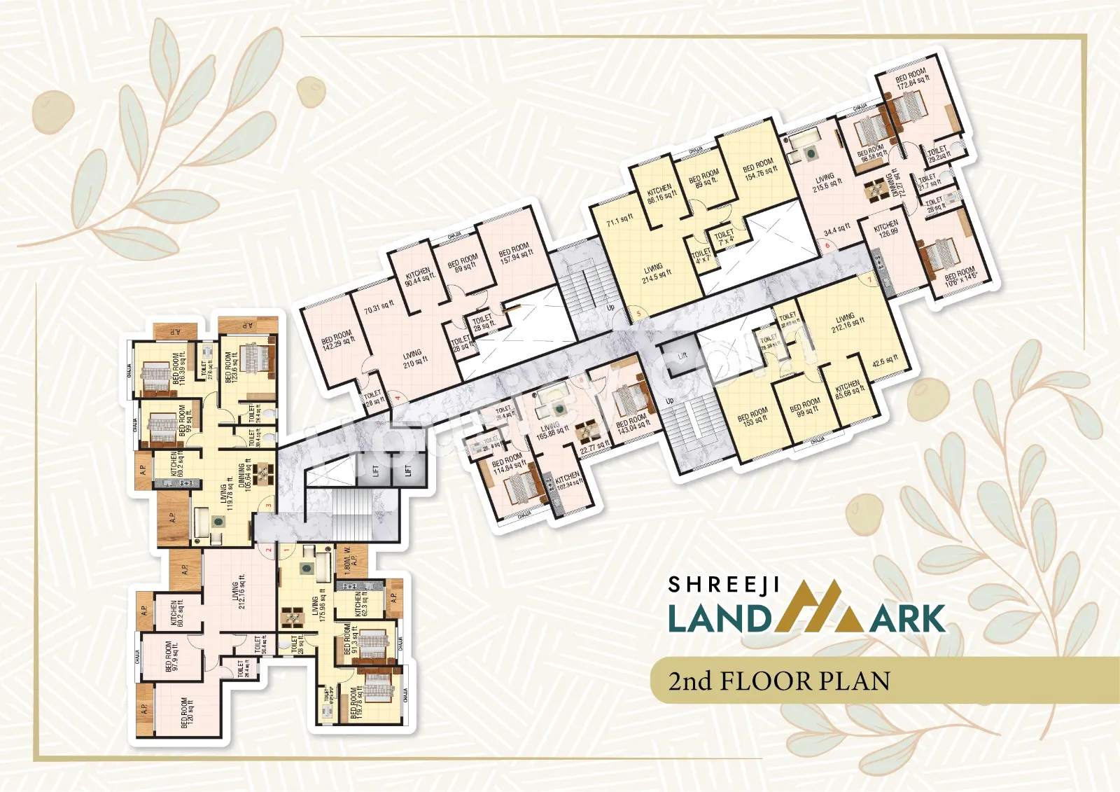Shreeji Landmark Floor plan 1