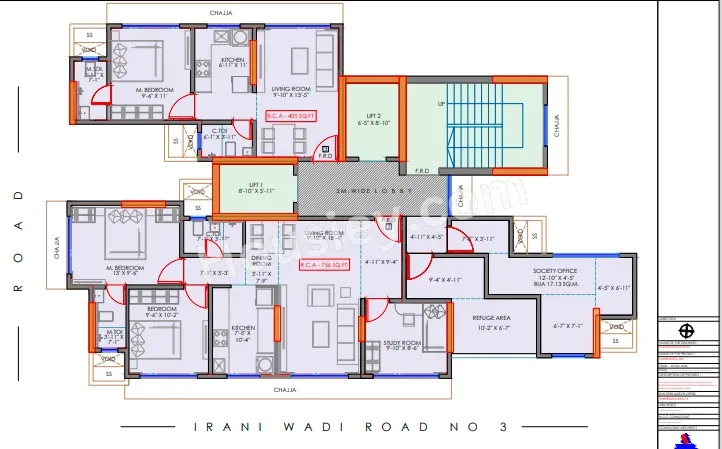 Shreenath Enclave Floor Plan