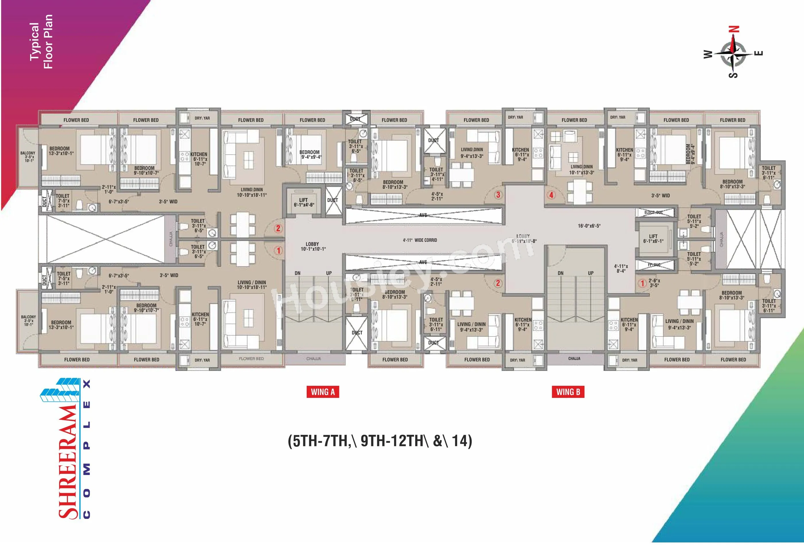 Shreeram Complex Floor plan 3