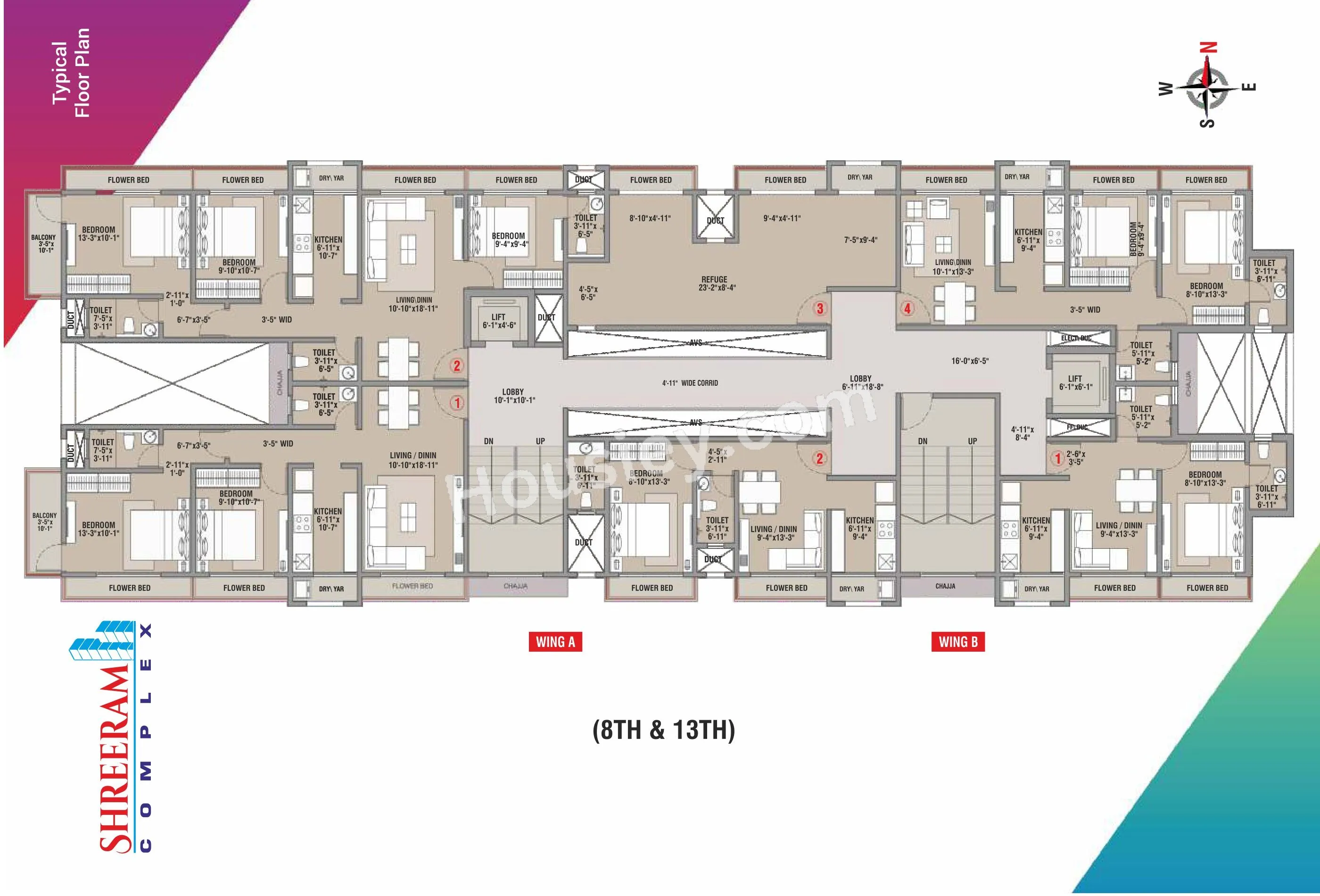 Shreeram Complex Floor plan 4