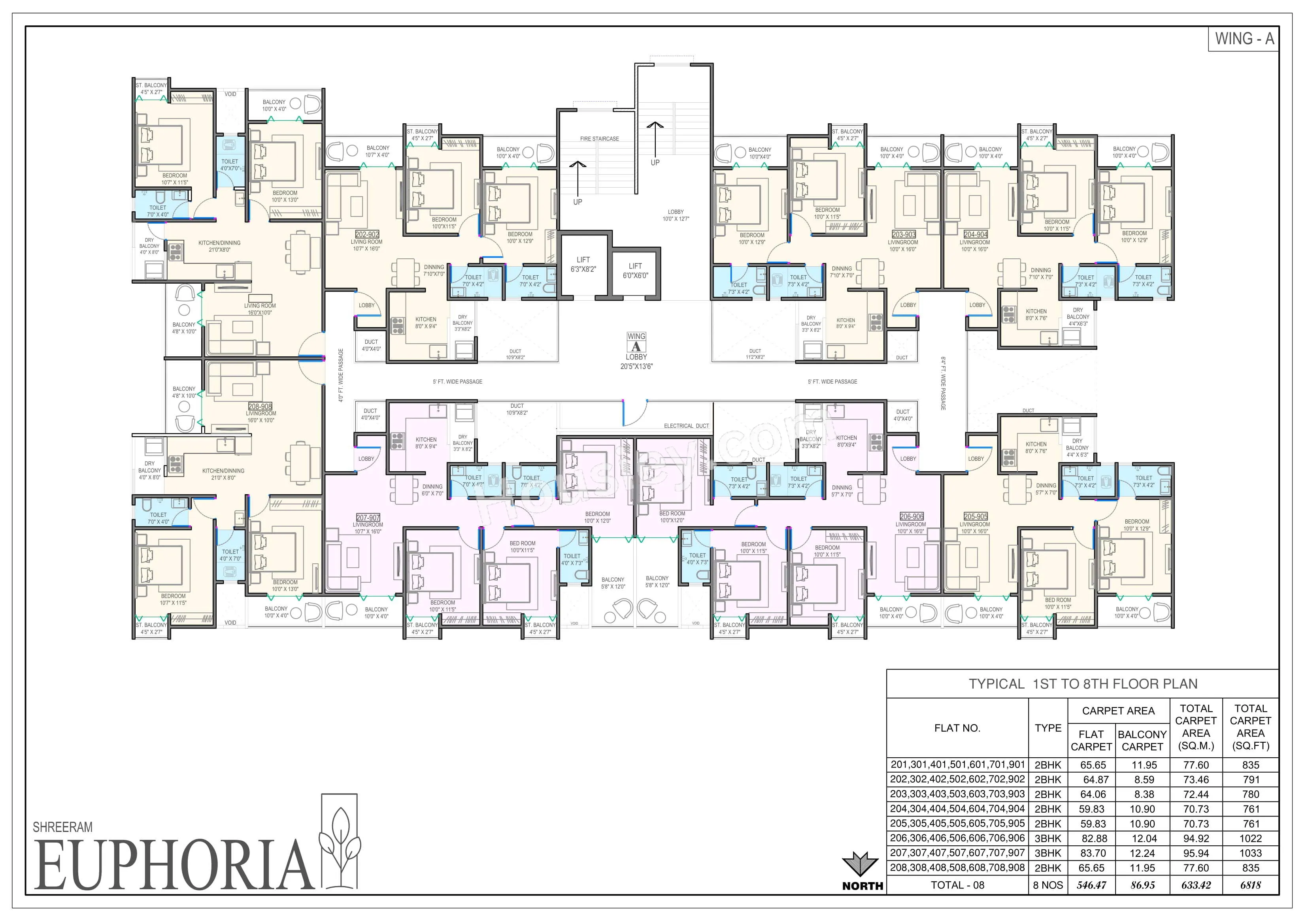 Shreeram Euphoria Floor Plan