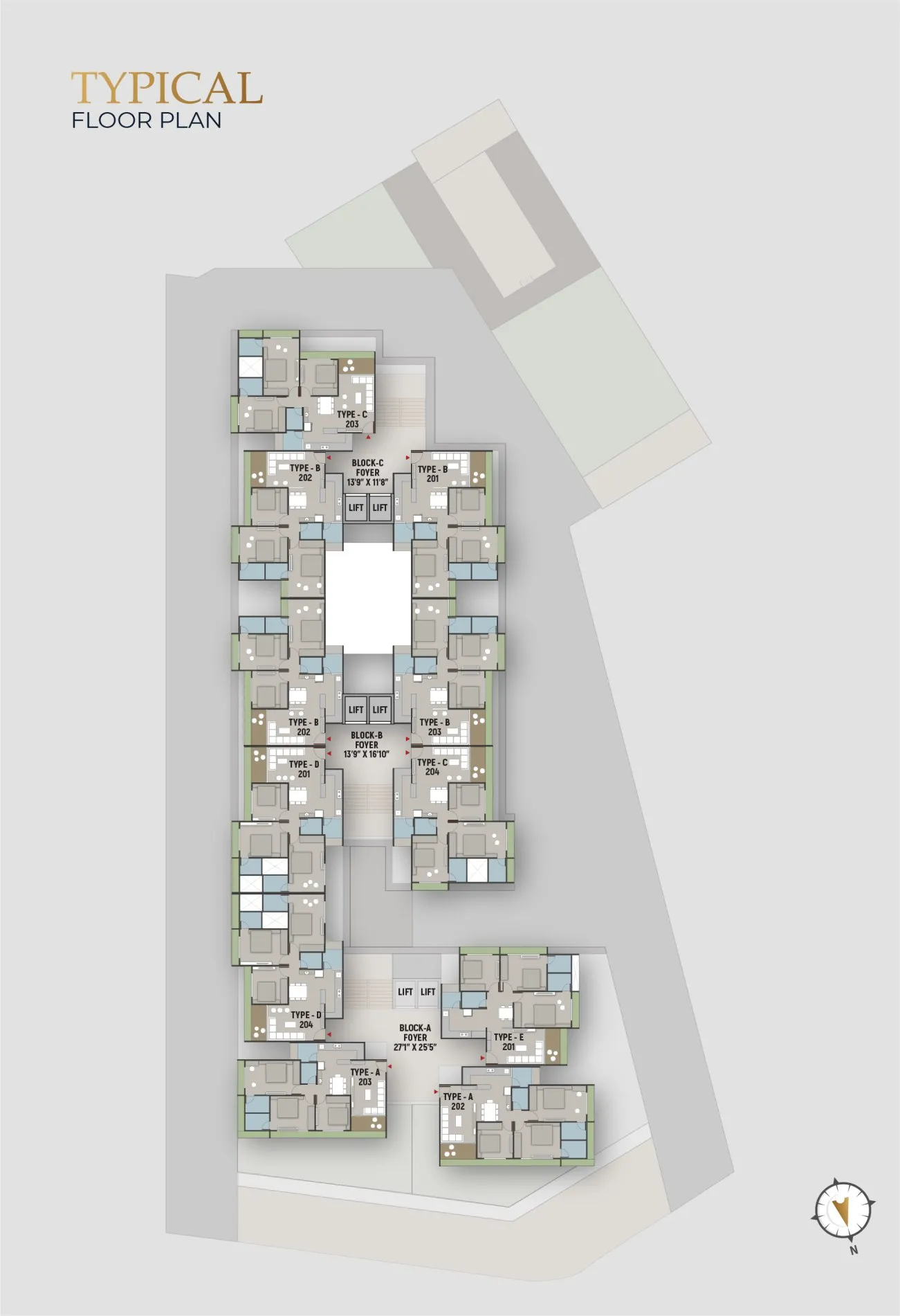 Shrimay Opulence Floor Plan