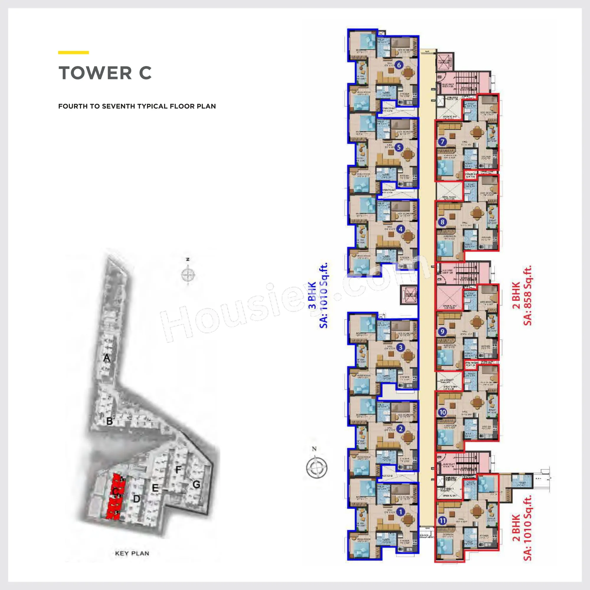 Shriram Liberty Square Floor plan 4