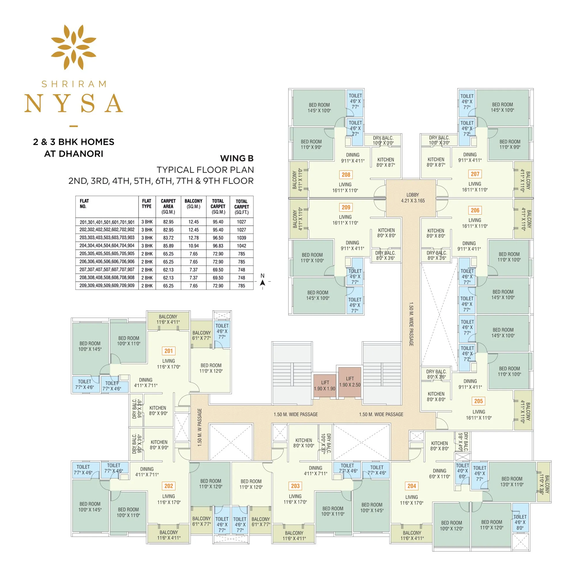 Shriram Nysa Floor plan 4