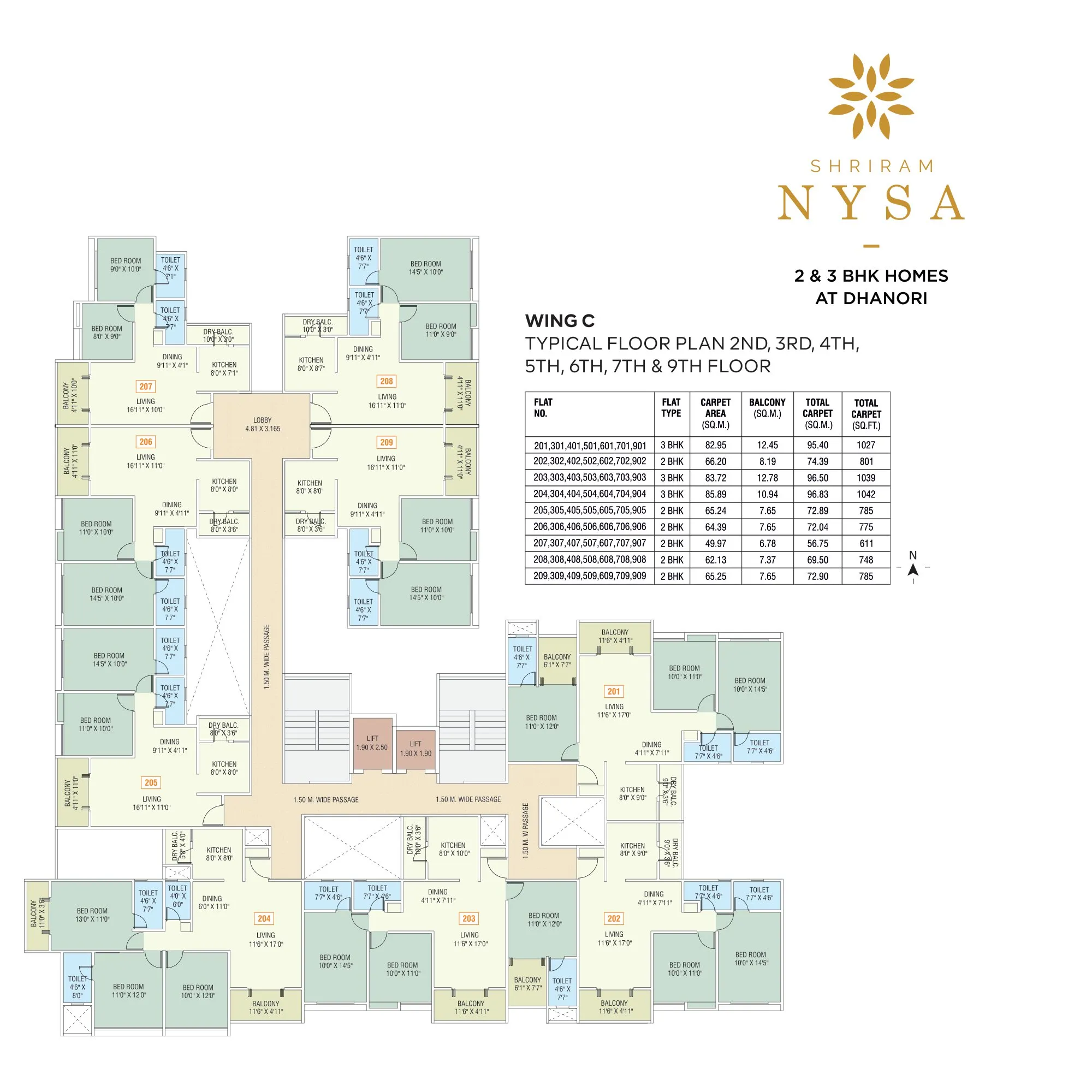 Shriram Nysa Floor plan 6