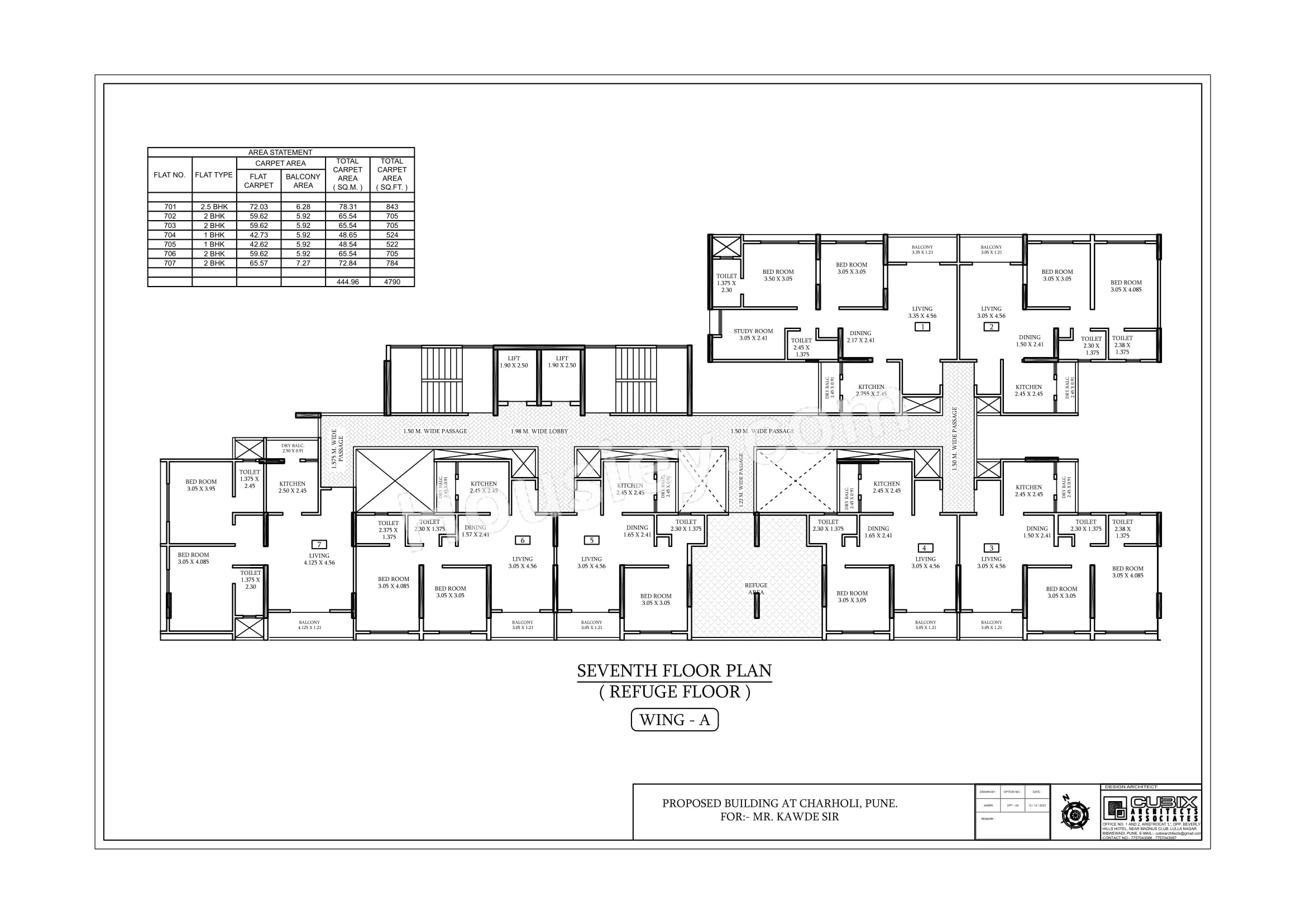 Shriram Sky Park Floor plan 1