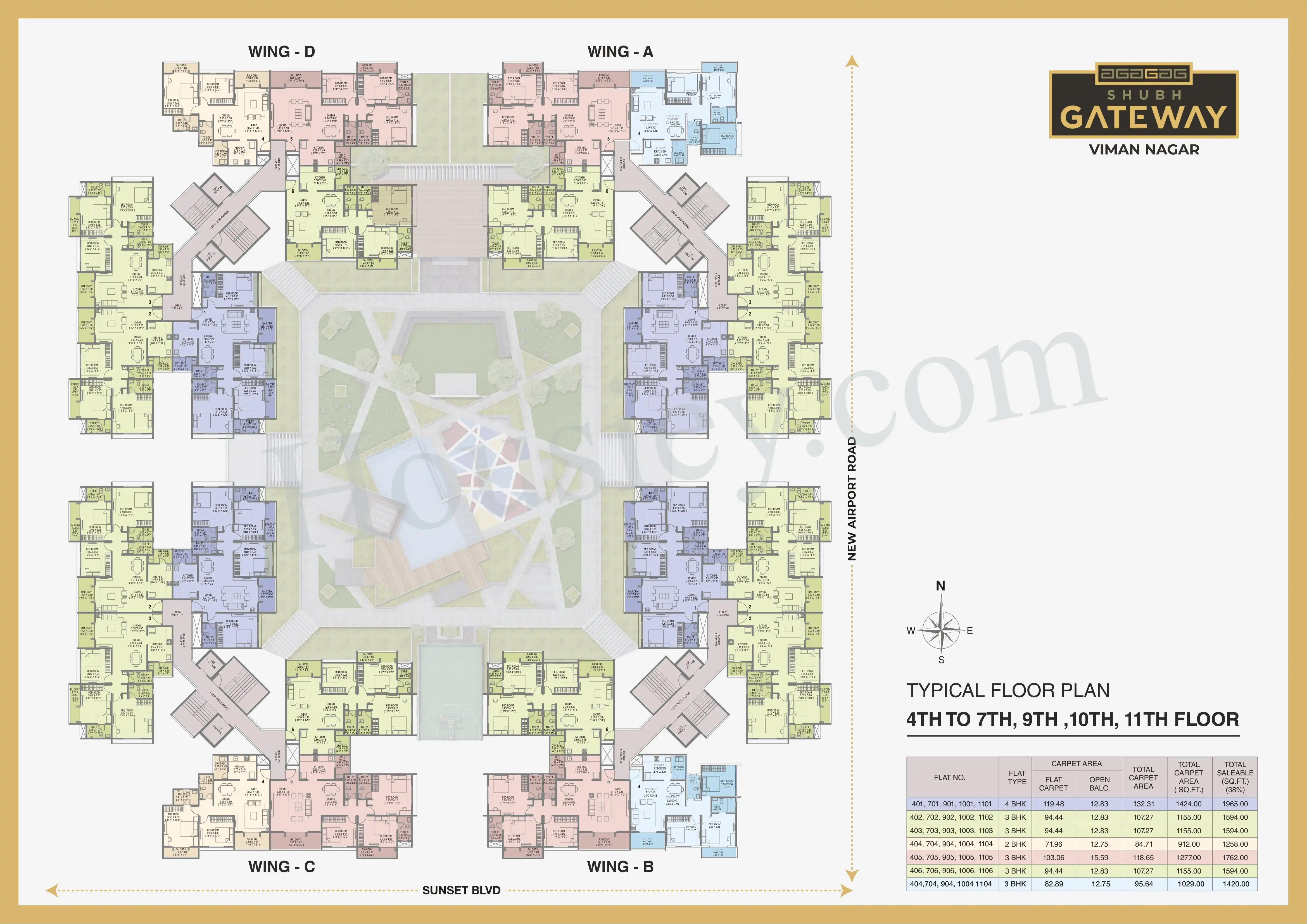 Shubh Gateway Floor plan 2