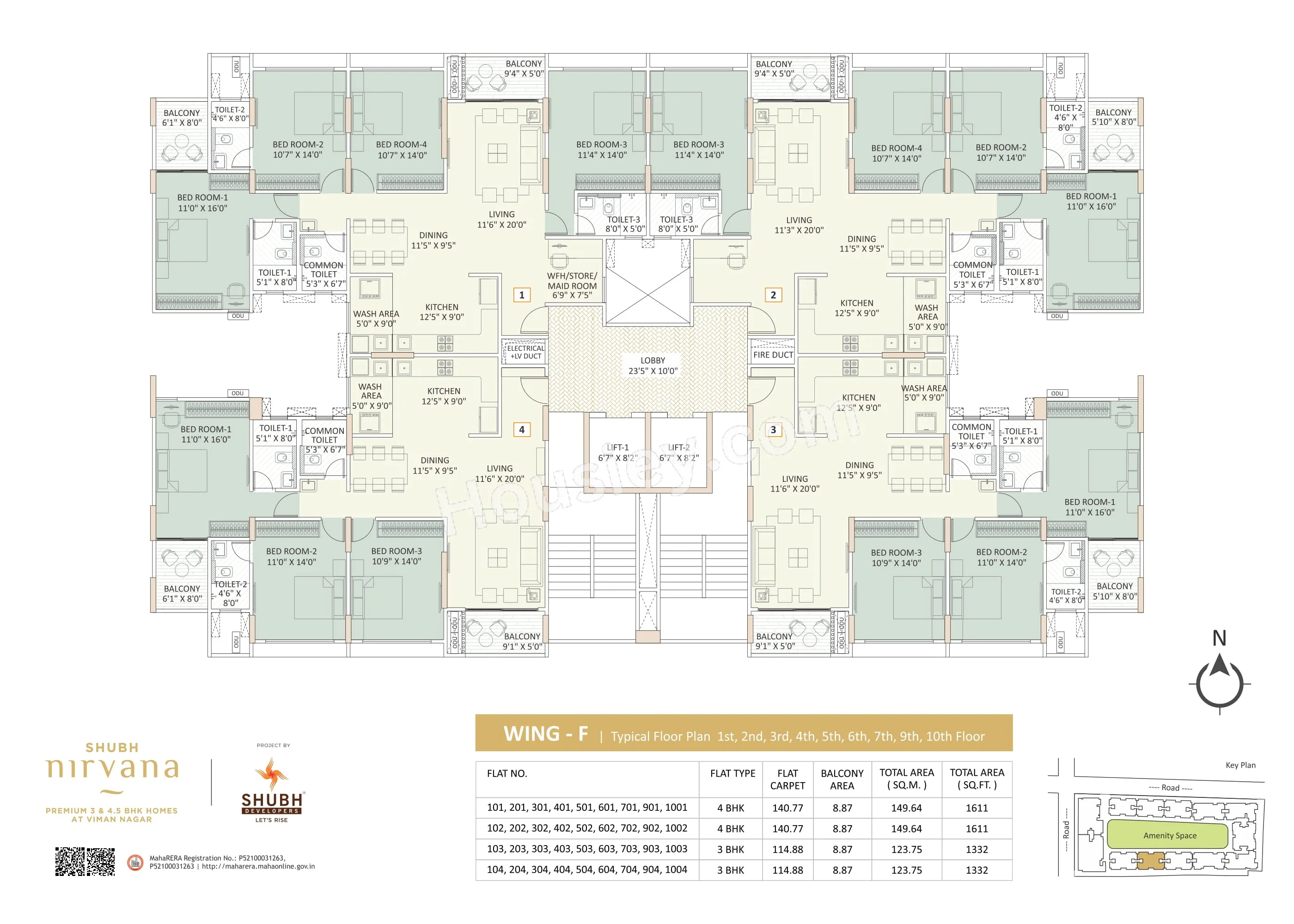 Shubh Nirvana Floor plan 16