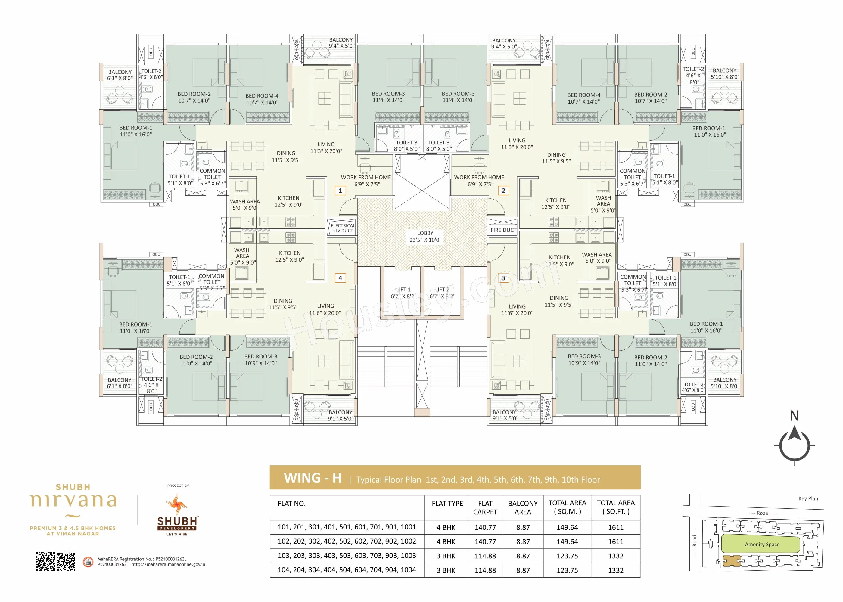 Shubh Nirvana Floor plan 19