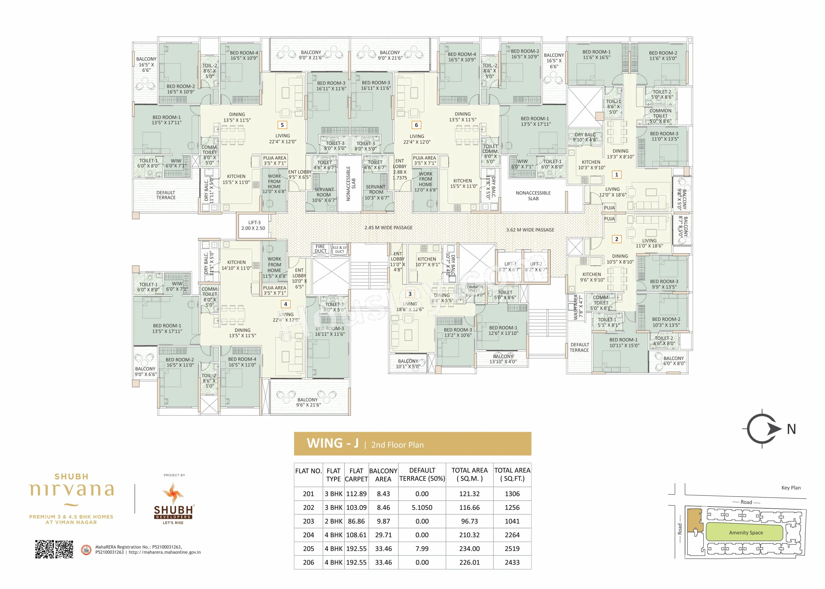 Shubh Nirvana Floor plan 26