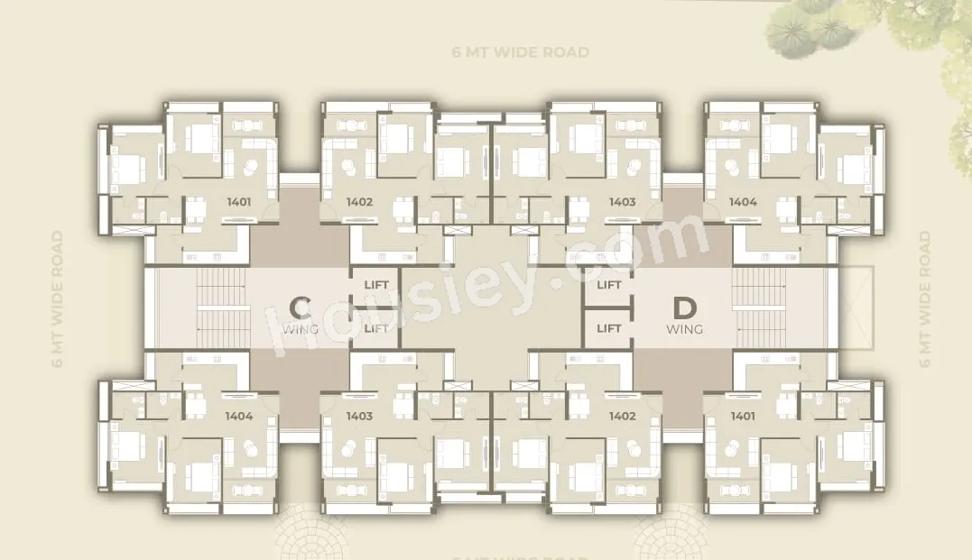 Shyaswa Savera Prarambh Floor plan 4