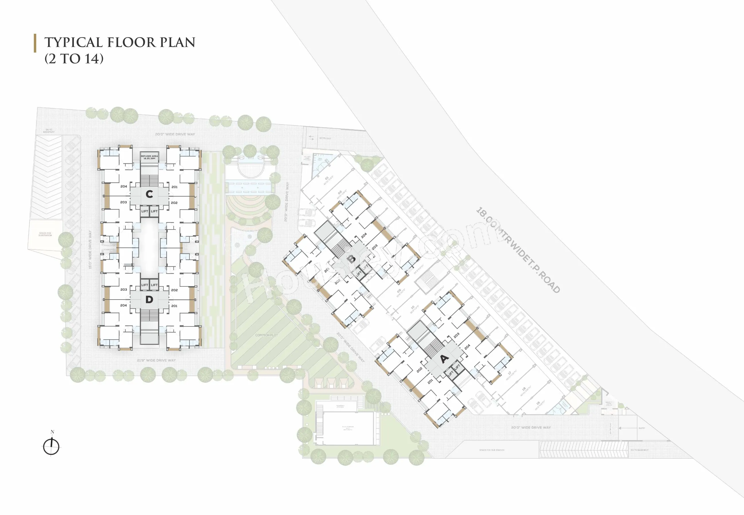 Siddhi Aarohi Vivianna Floor plan 2