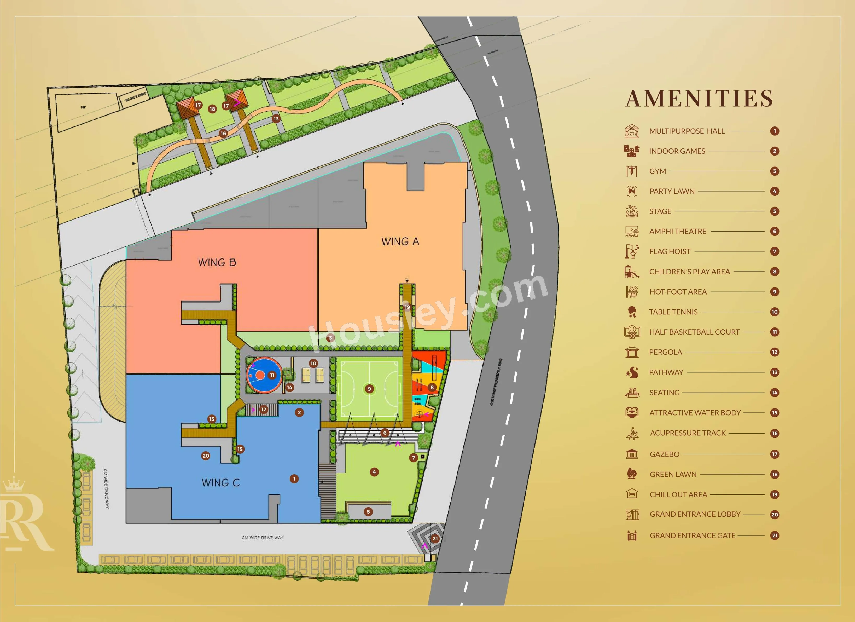 Siddhi Redision Royal Master Plan