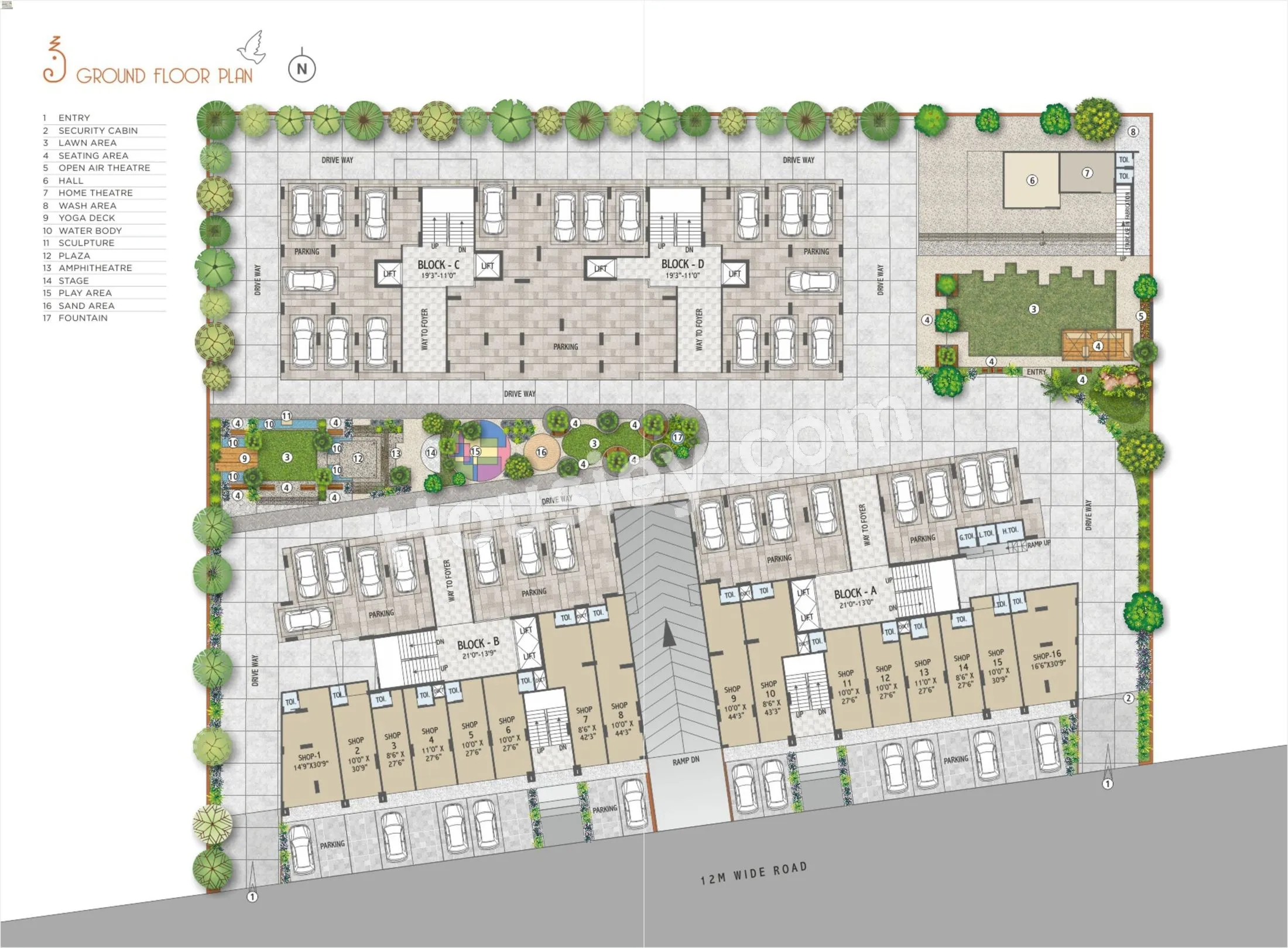 Shree Siddhivinayak Prospera Floor plan 1