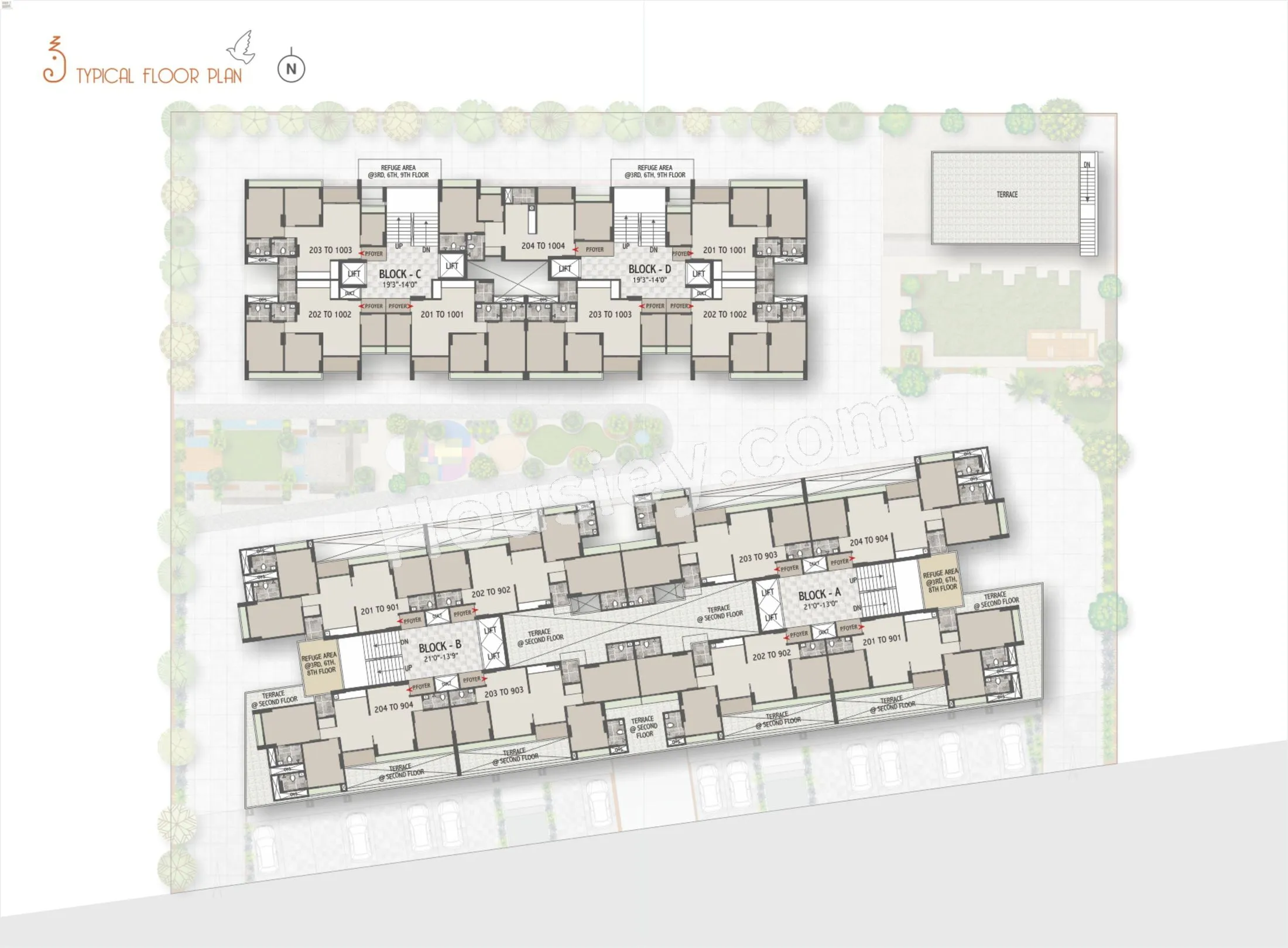 Shree Siddhivinayak Prospera Floor plan 2